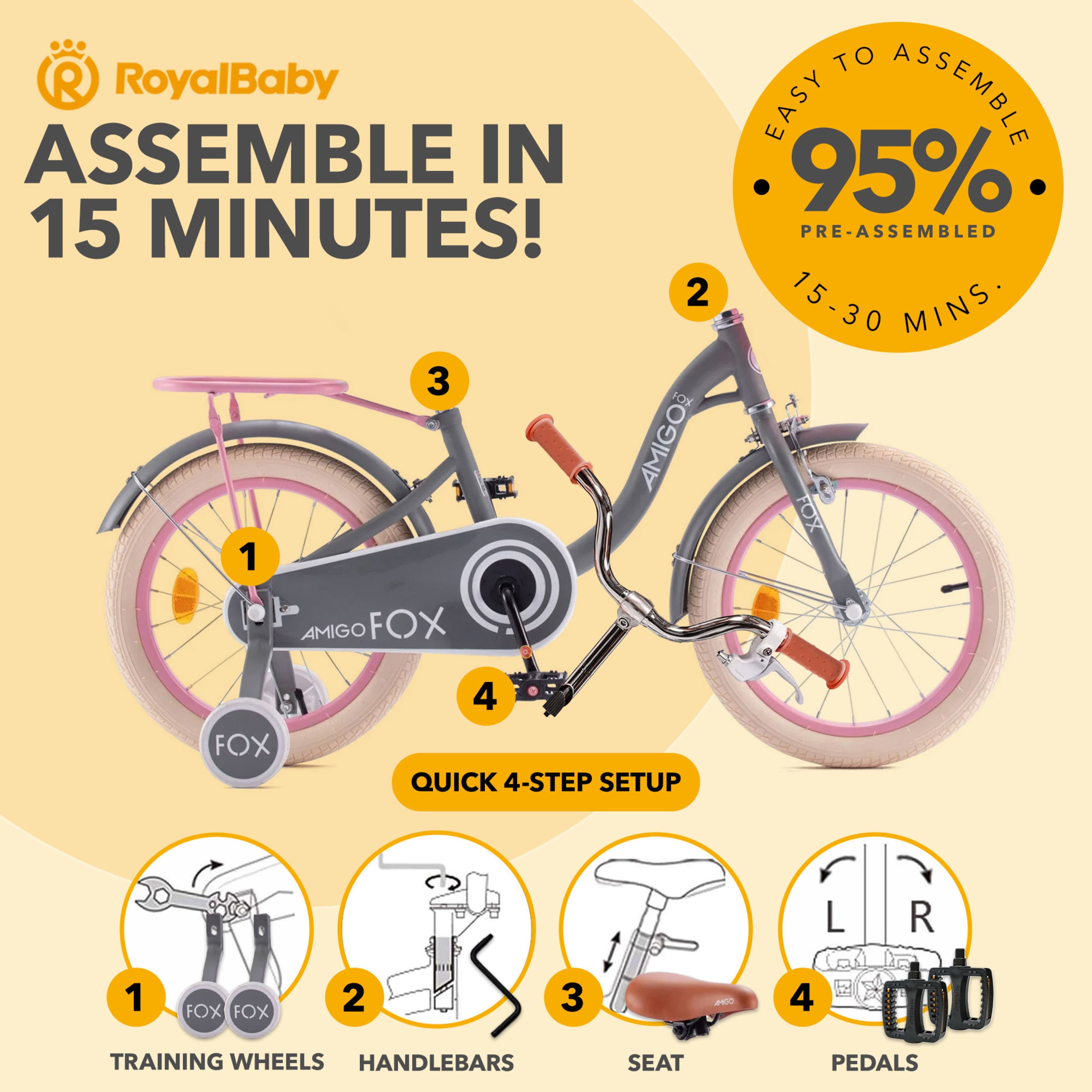 Royal Baby 396221 bikes - View #2