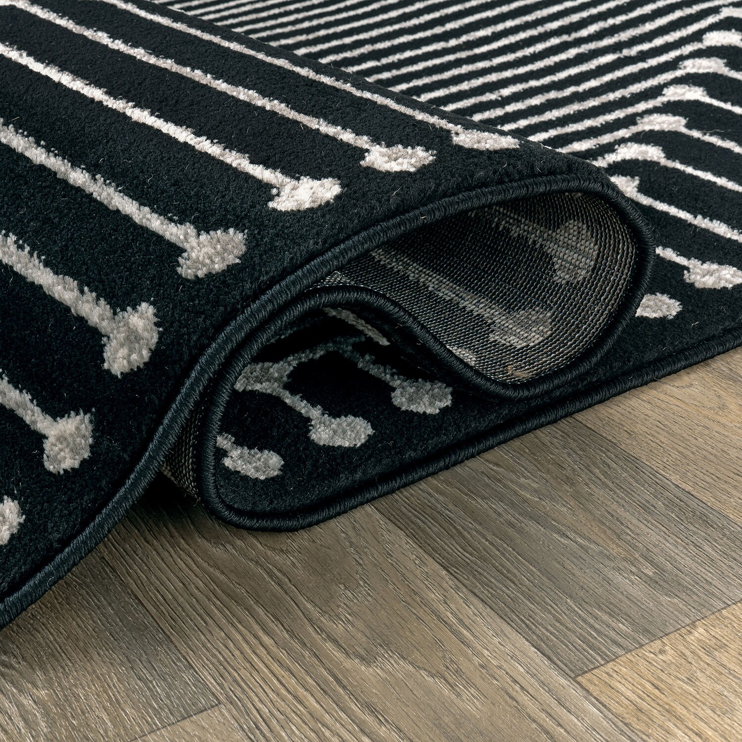 World Rug Gallery WR91BLACK2X12 rugs - View #4