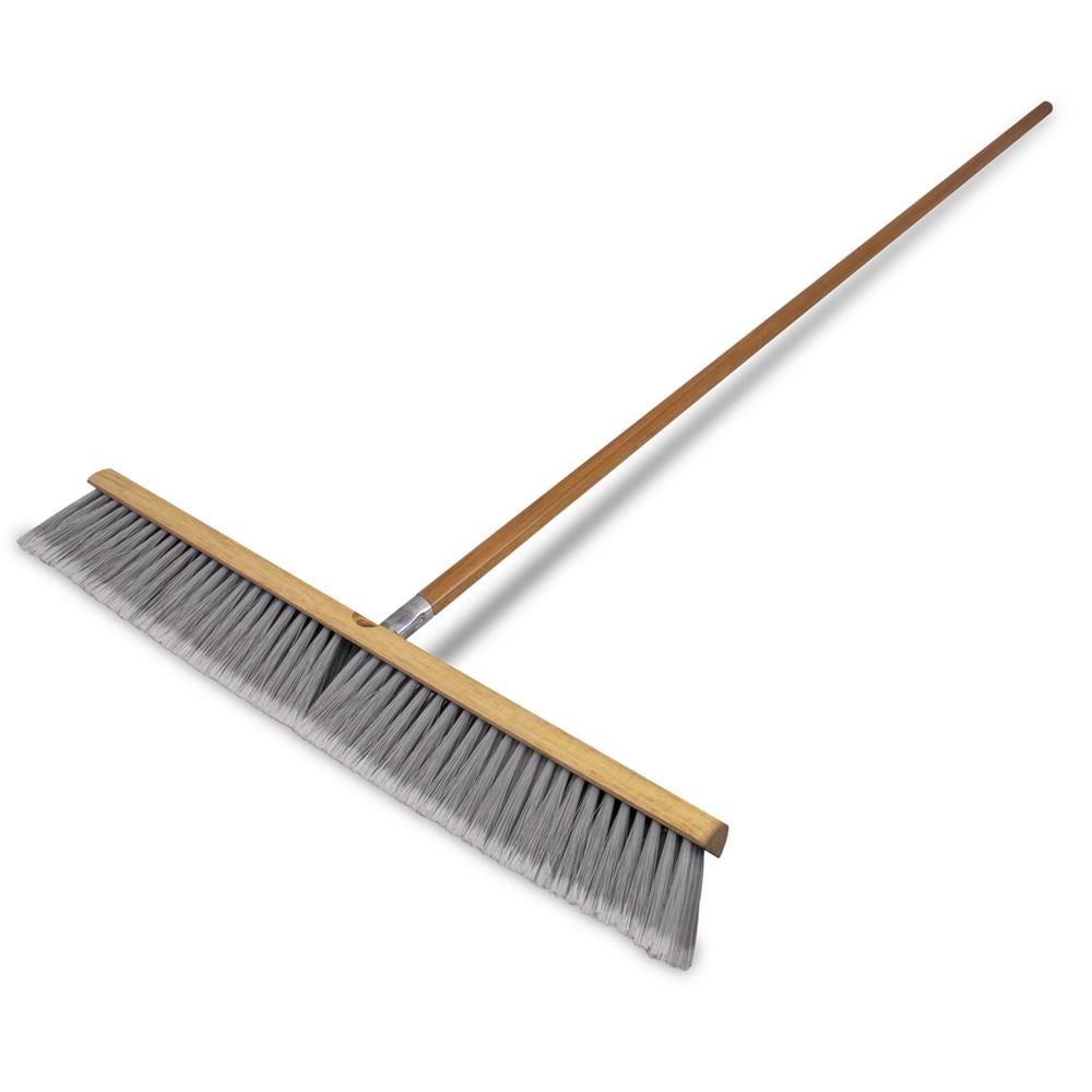 Marshalltown 24-in Tampico Fiber Smooth Surface Shop/Garage Push Broom in  the Brooms department at