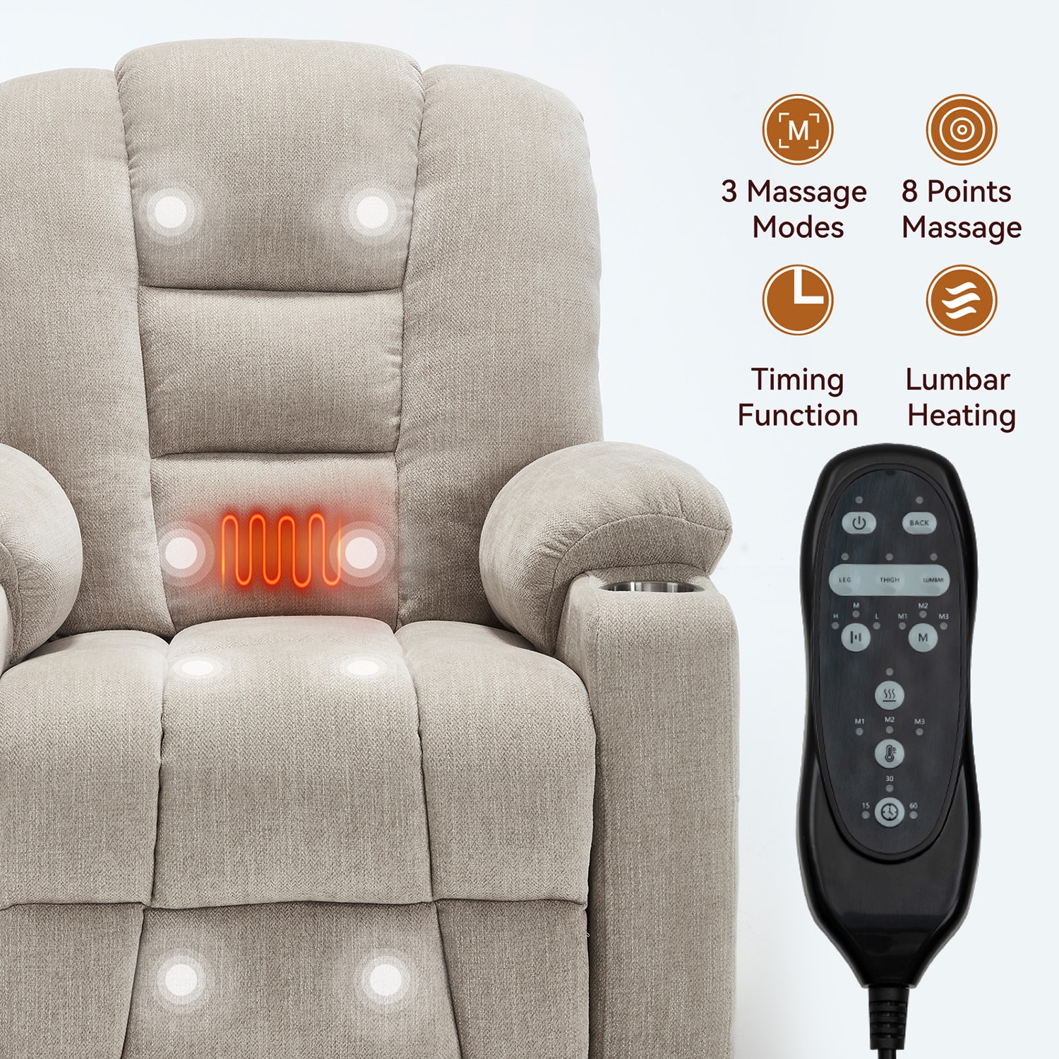GZMR GZ-W1803RC69 recliners - View #6