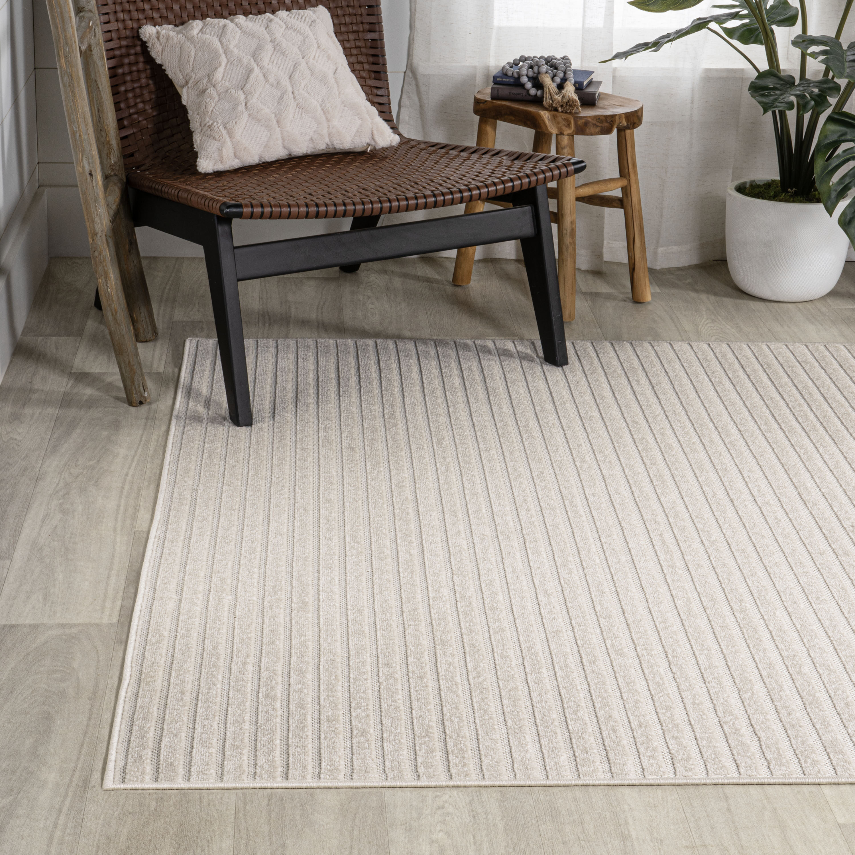 Shop Harley 4x6 Area Rug Blue & Cream, Indoor Rugs