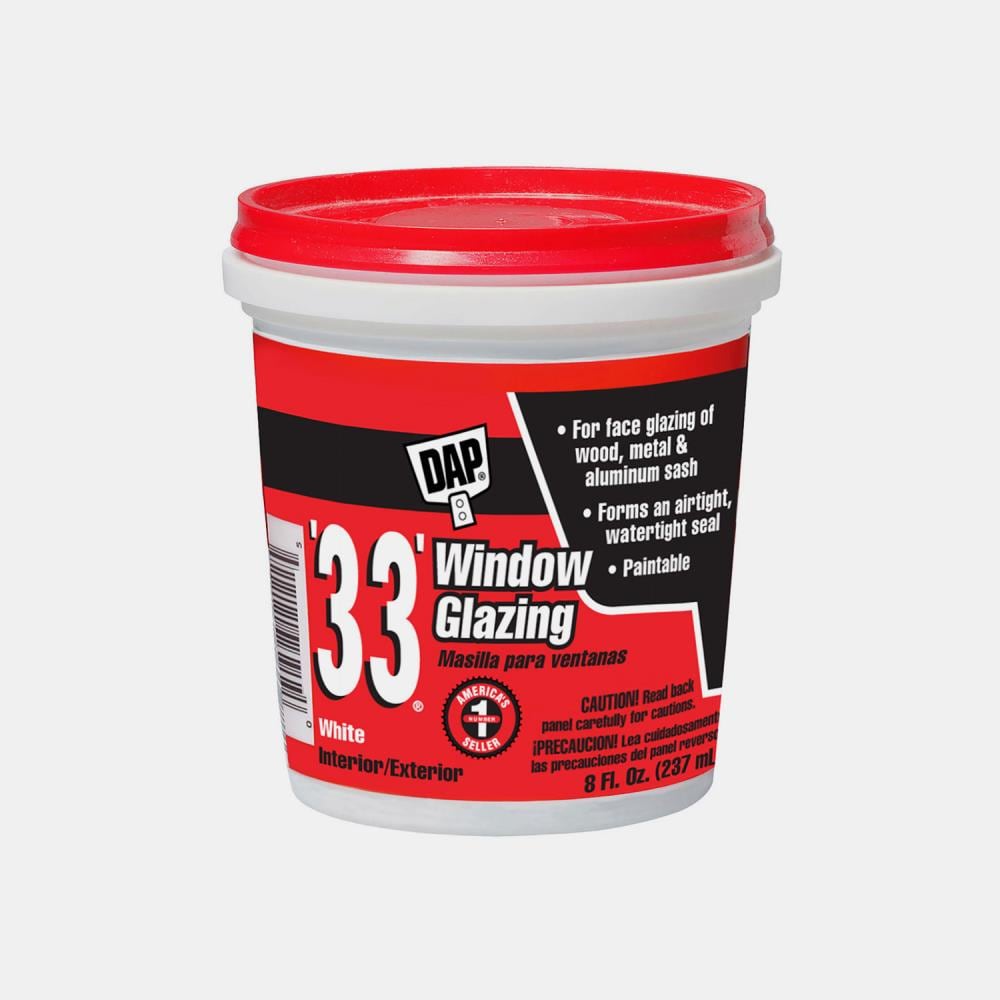 DAP 12120 33 Glazing 8-fl oz Off White Window Glazing Compound