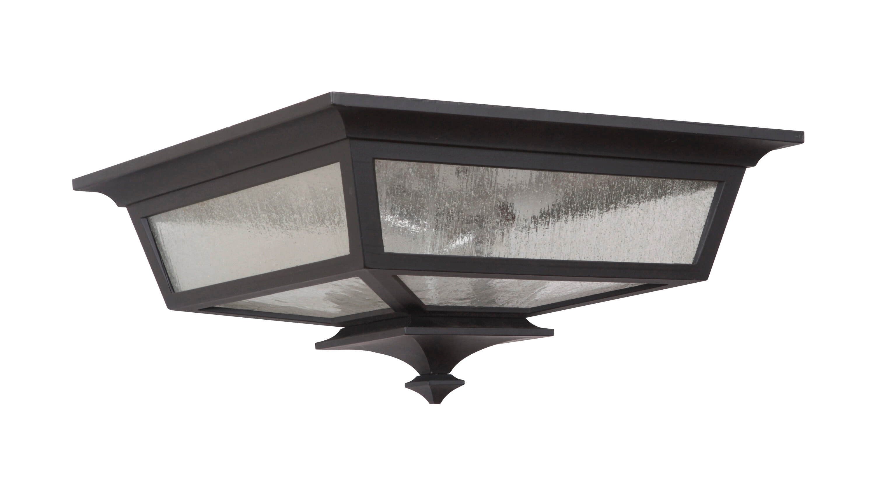 Craftmade Z1367-MN Argent II 1 -Light 14-in Matte Black Flush Mount Light