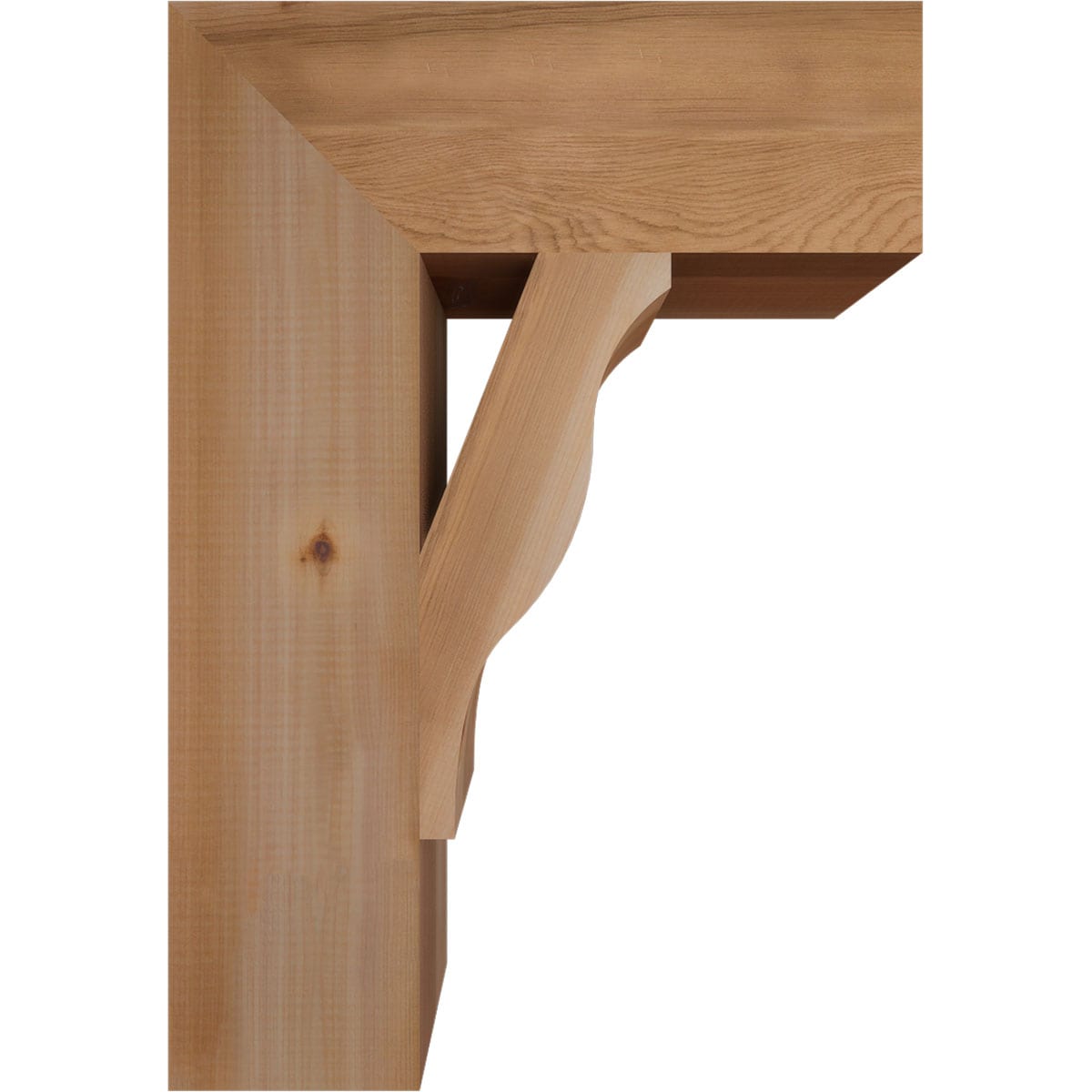 Ekena Millwork BKT06X18X26FST05SWR Exterior-Brackets-Braces - View #3