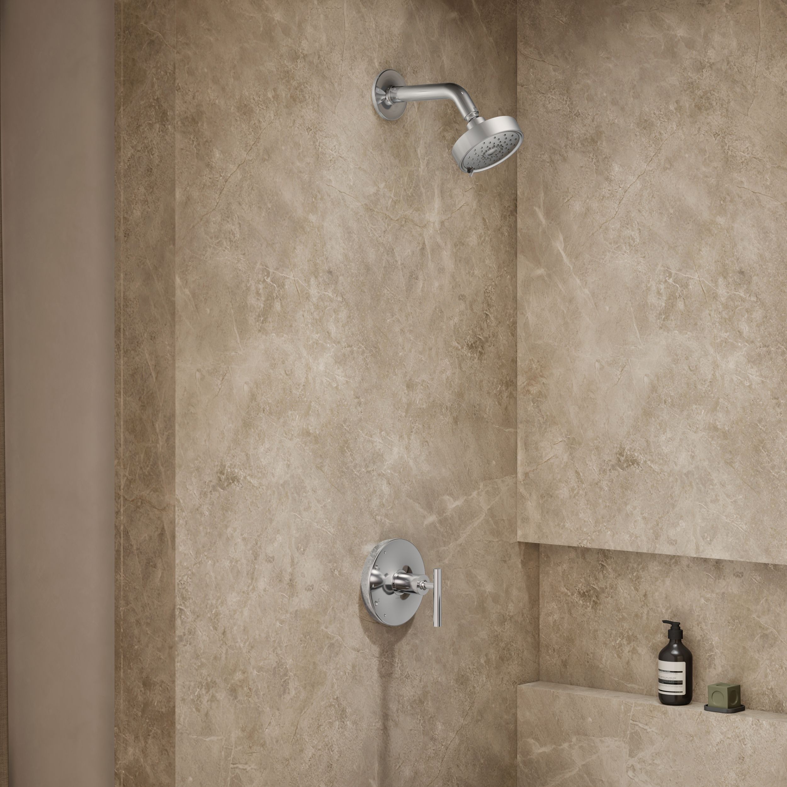 KOHLER TLS14422-4-CP Tub-Shower-Faucets - View #2