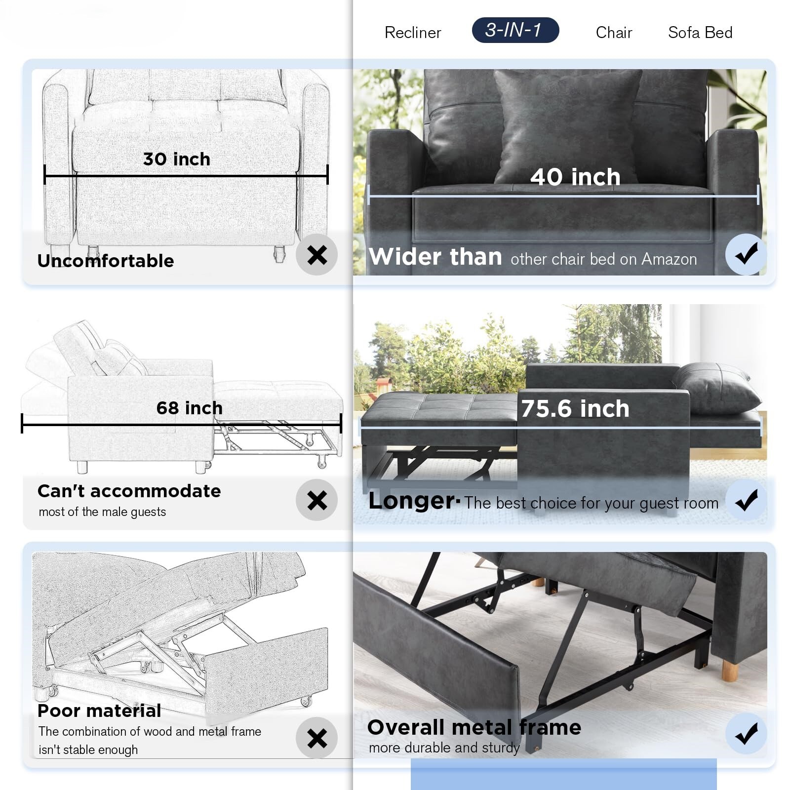 AECOJOY 13048GG-LS01 futons - View #5