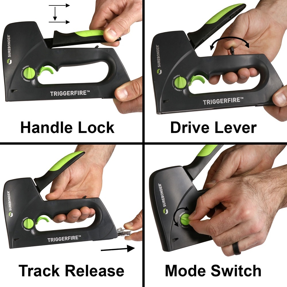 Surebonder Easy Tacker Light Duty Staple Gun