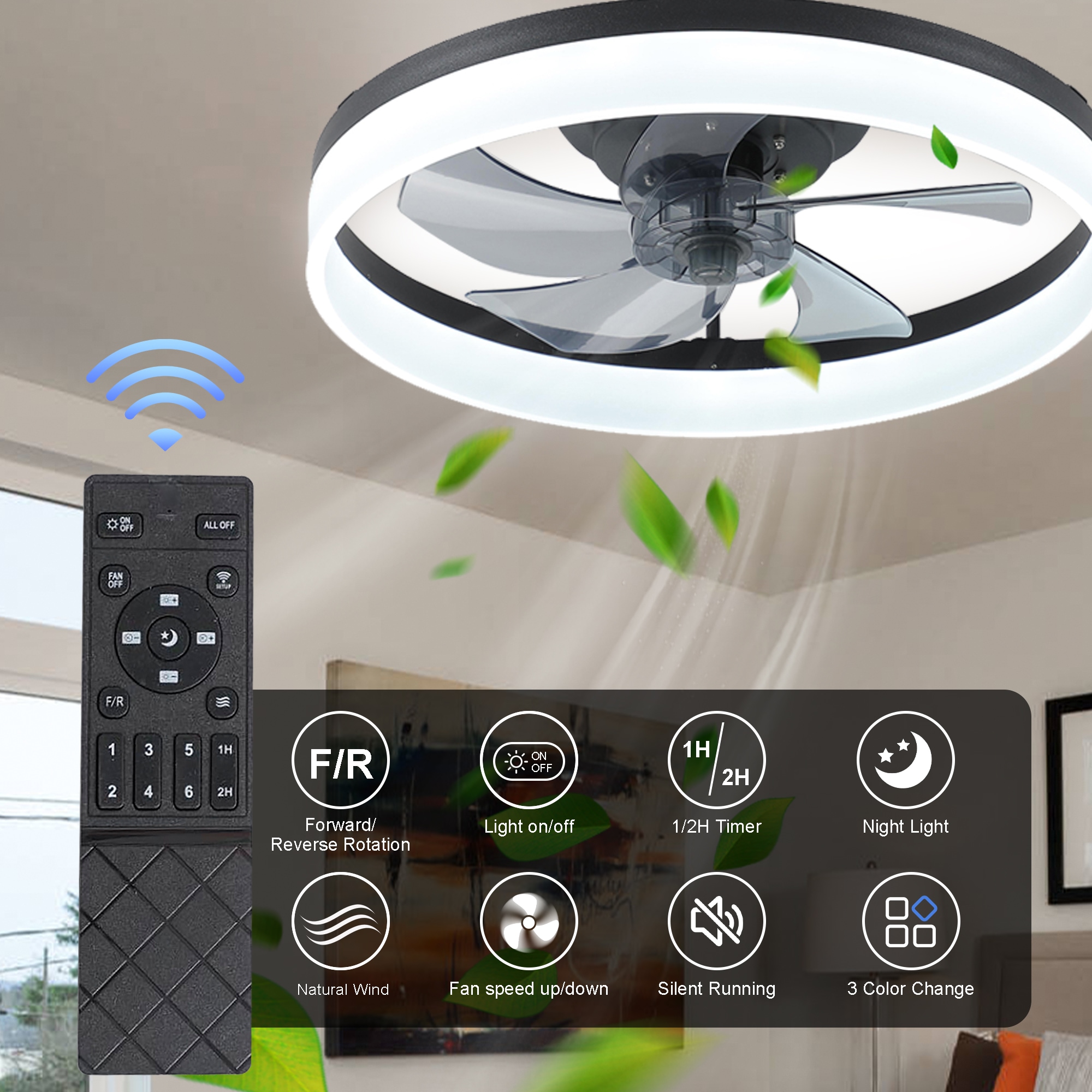 Sunrinx MG50-10-FSD Ceiling-Fans - View #10