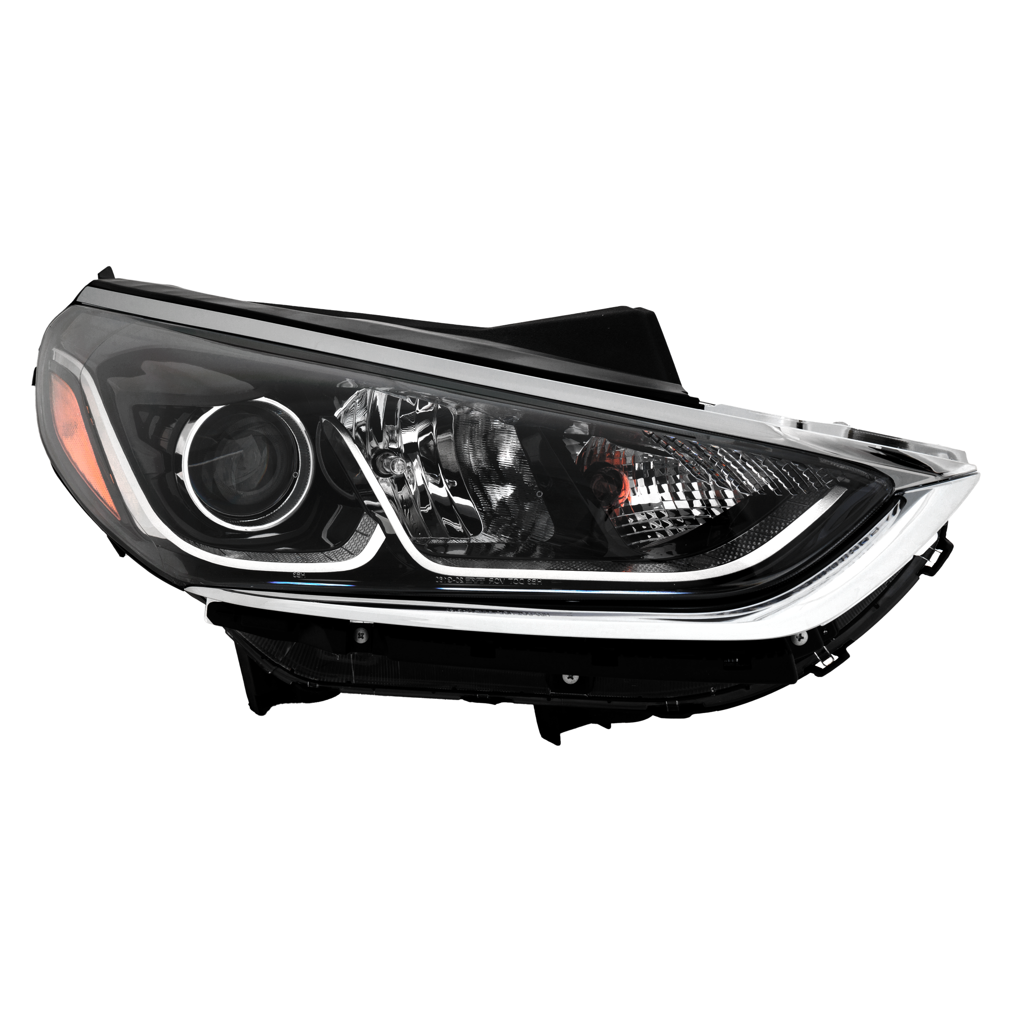 Garage-Pro JCWRH10010053GP Passenger Side Headlight For Hyundai Sonata 2018-2019 Halogen with Bulb(s) Replaces# 92102c2500