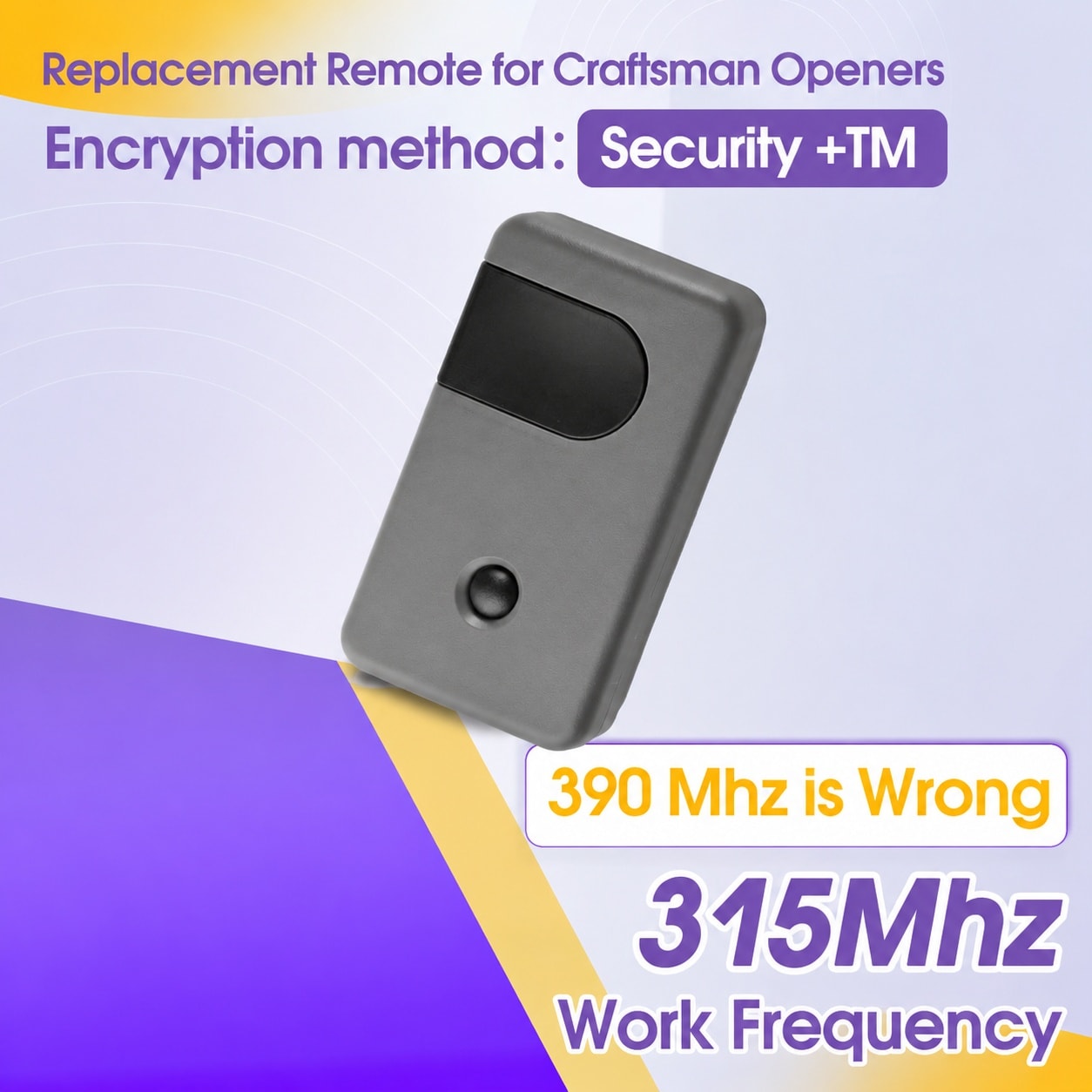 Aoibox LABDI41K Garage-Door-Opener-Remotes - View #4