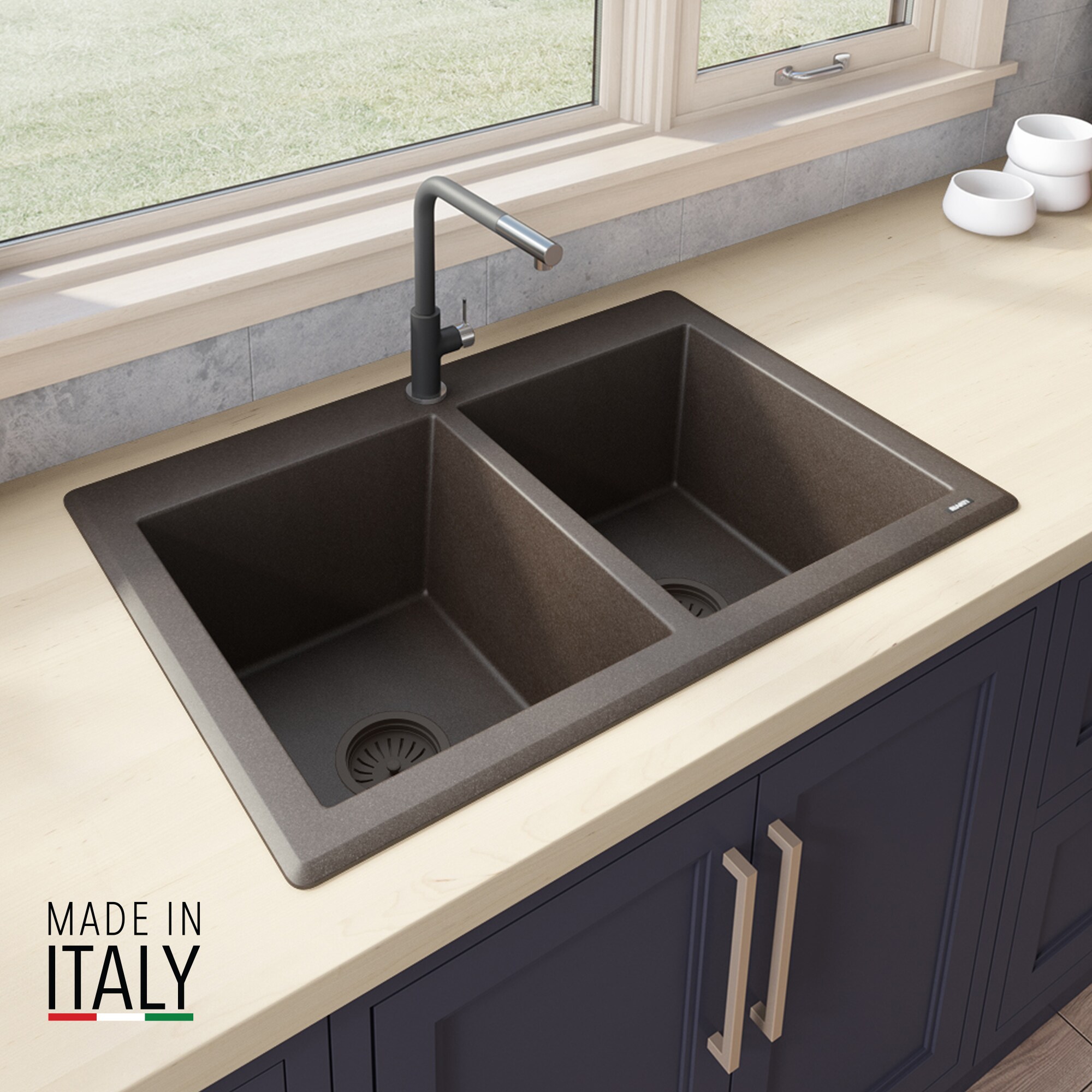 Ruvati RVG1388ES Kitchen-Sinks - View #4