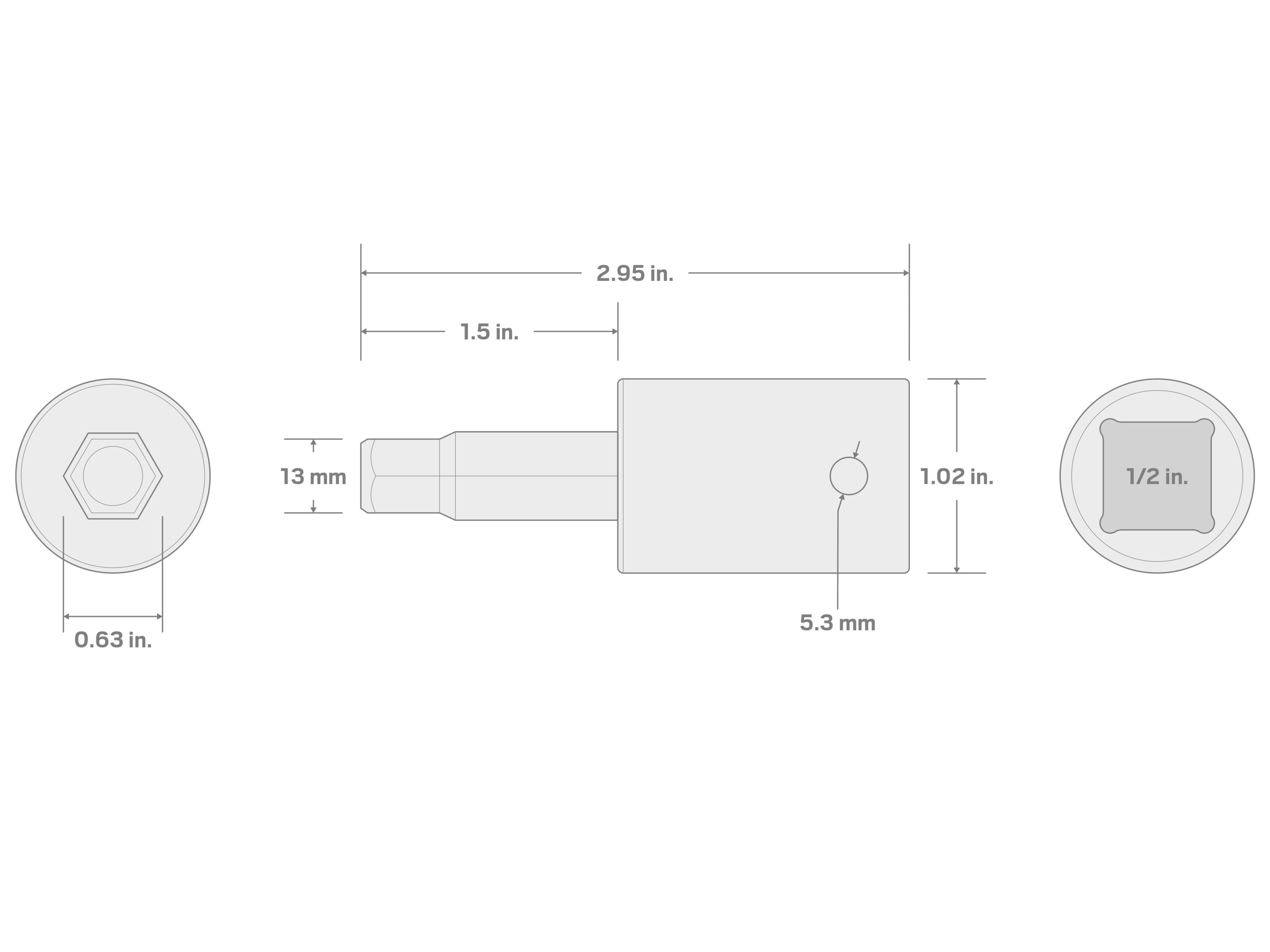 TEKTON SIB23213 Driver-Sockets - View #4