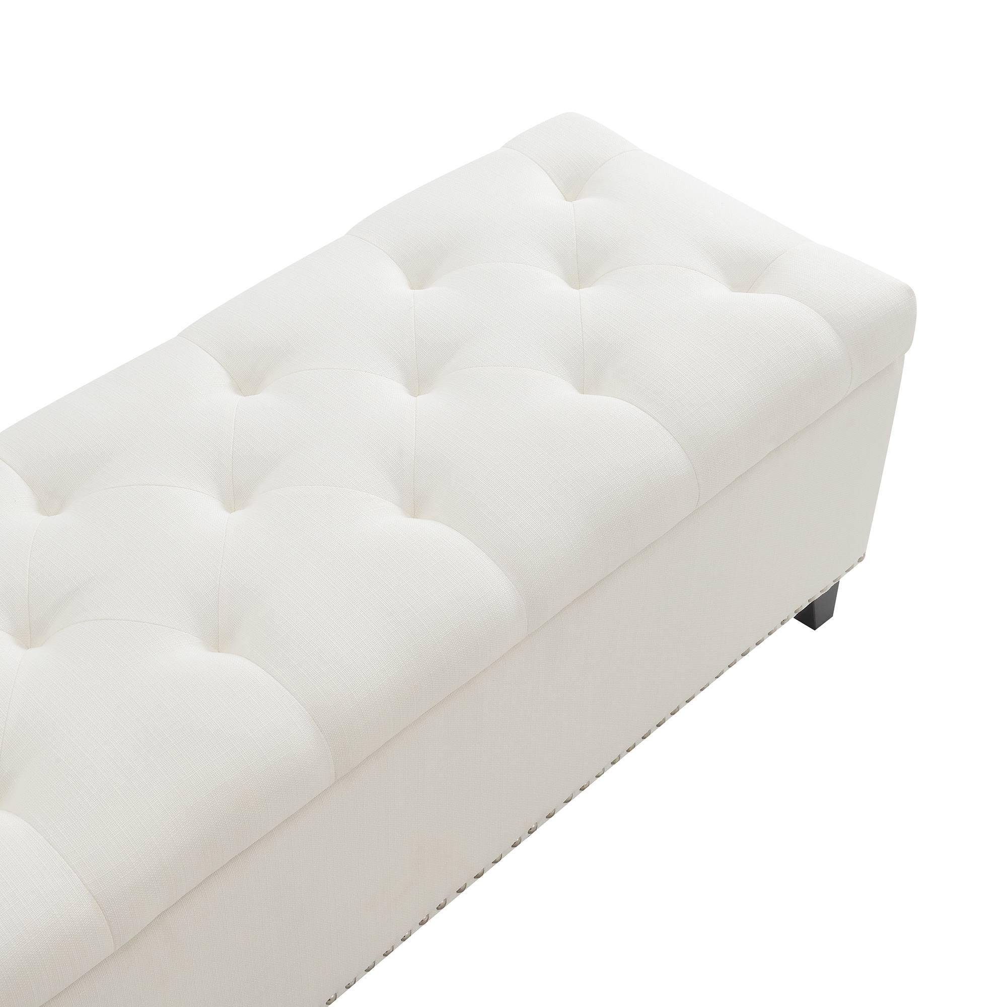 Maison Boucle ZY-BENCH-CREAM-L bench - View #8