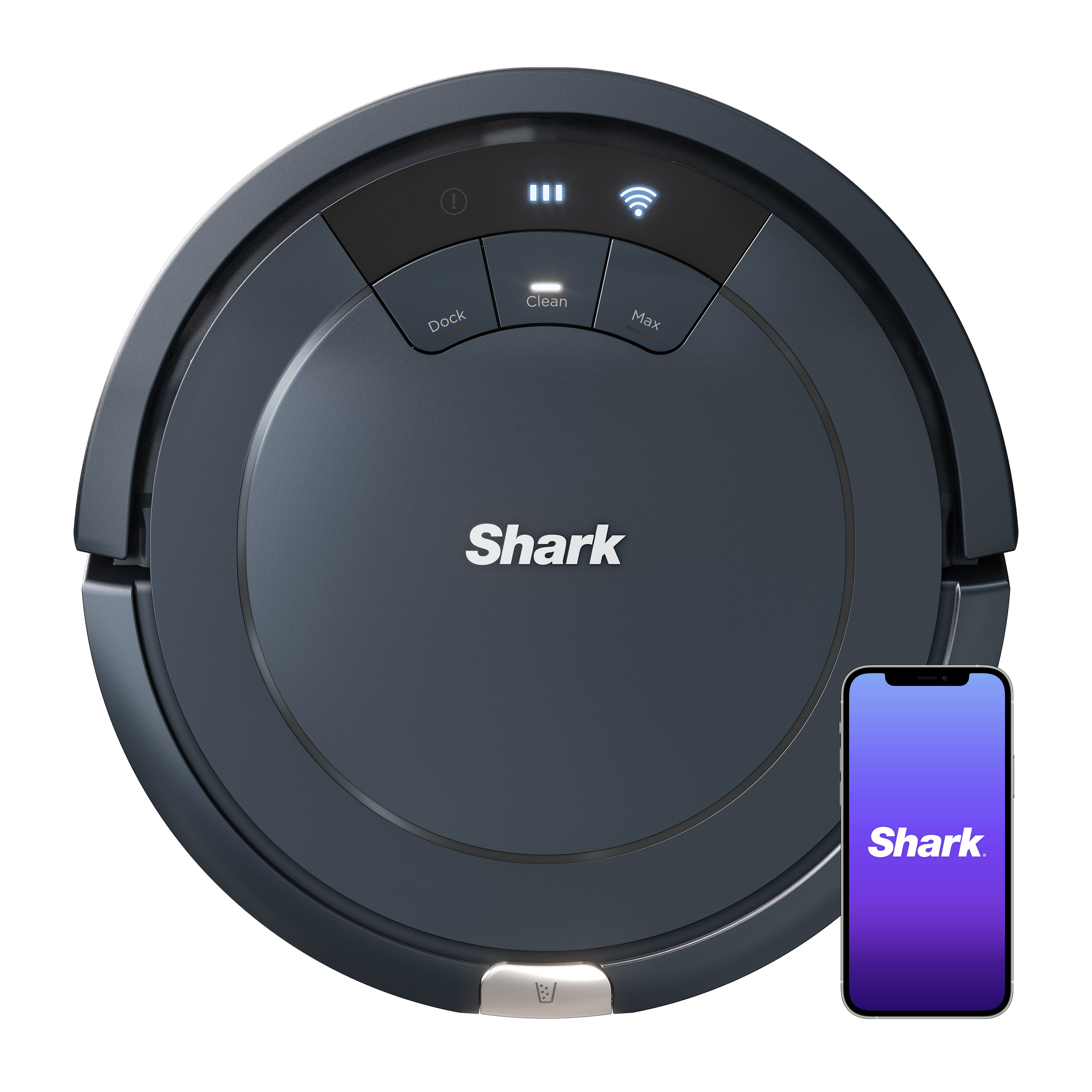 Auto Charging Pet Robotic Vacuum in Black | - Shark RV765