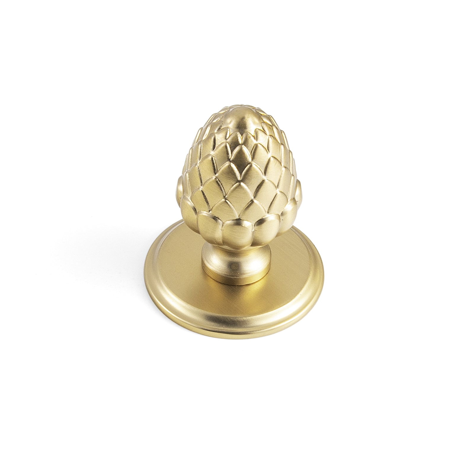 Miaokesen 1-2/5-in Champagne Bronze Novelty Modern Cabinet Knob 6 -Pack