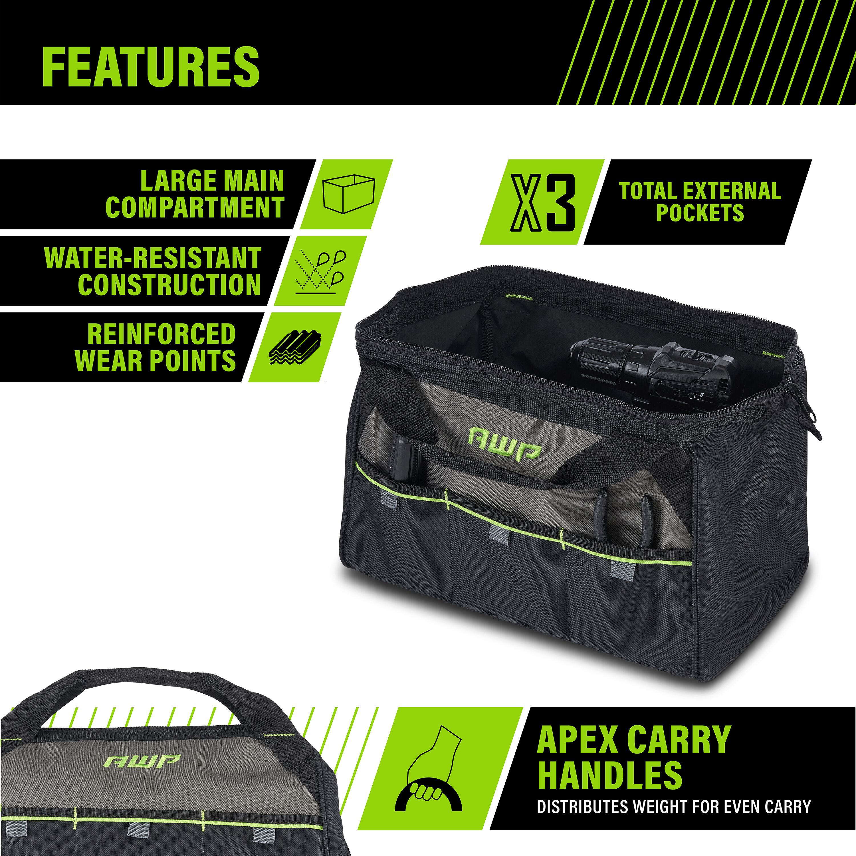 AWP 1L-20015 Tool-Bags - View #2