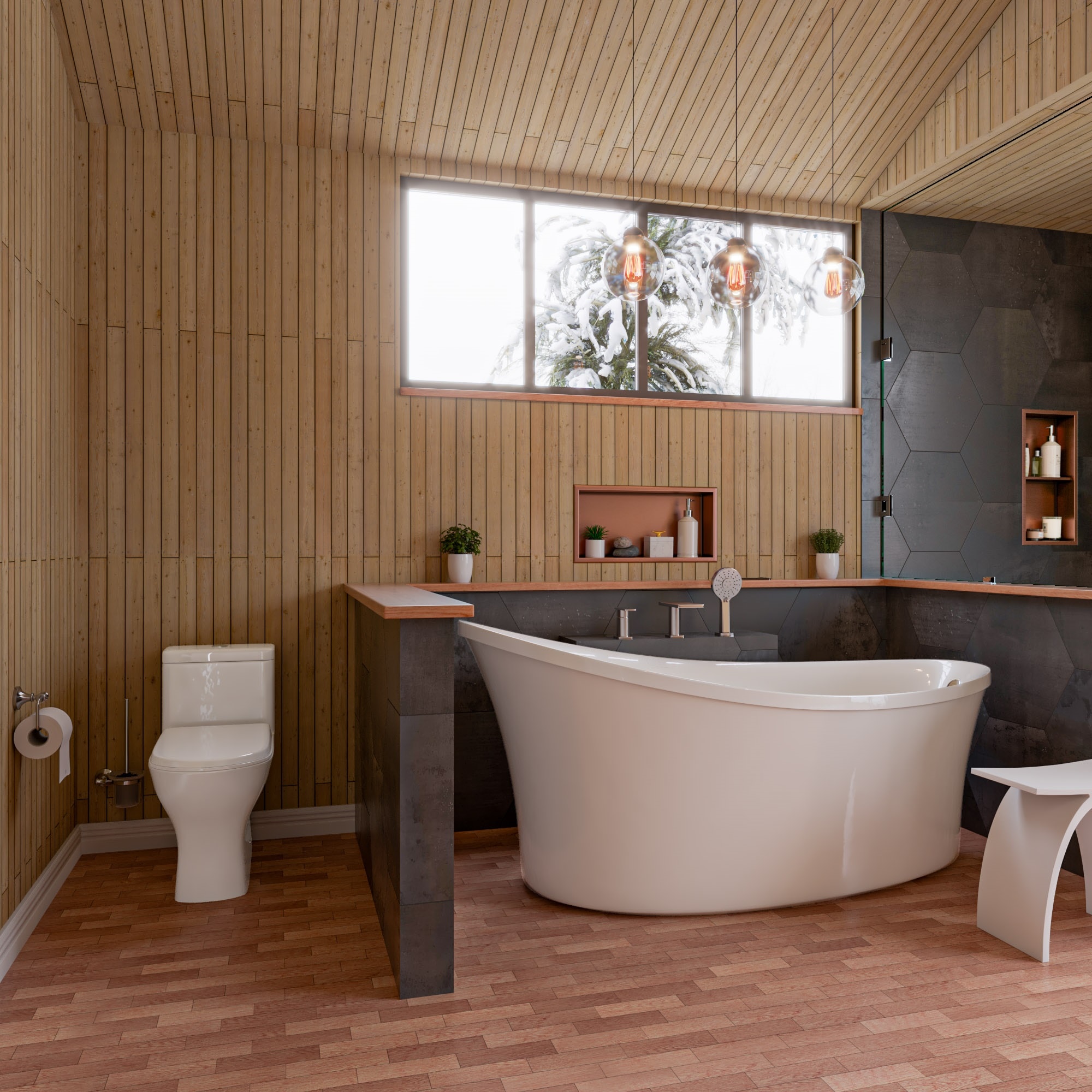 ALFI ABNP2412-BC Bathroom-Shelves - View #9