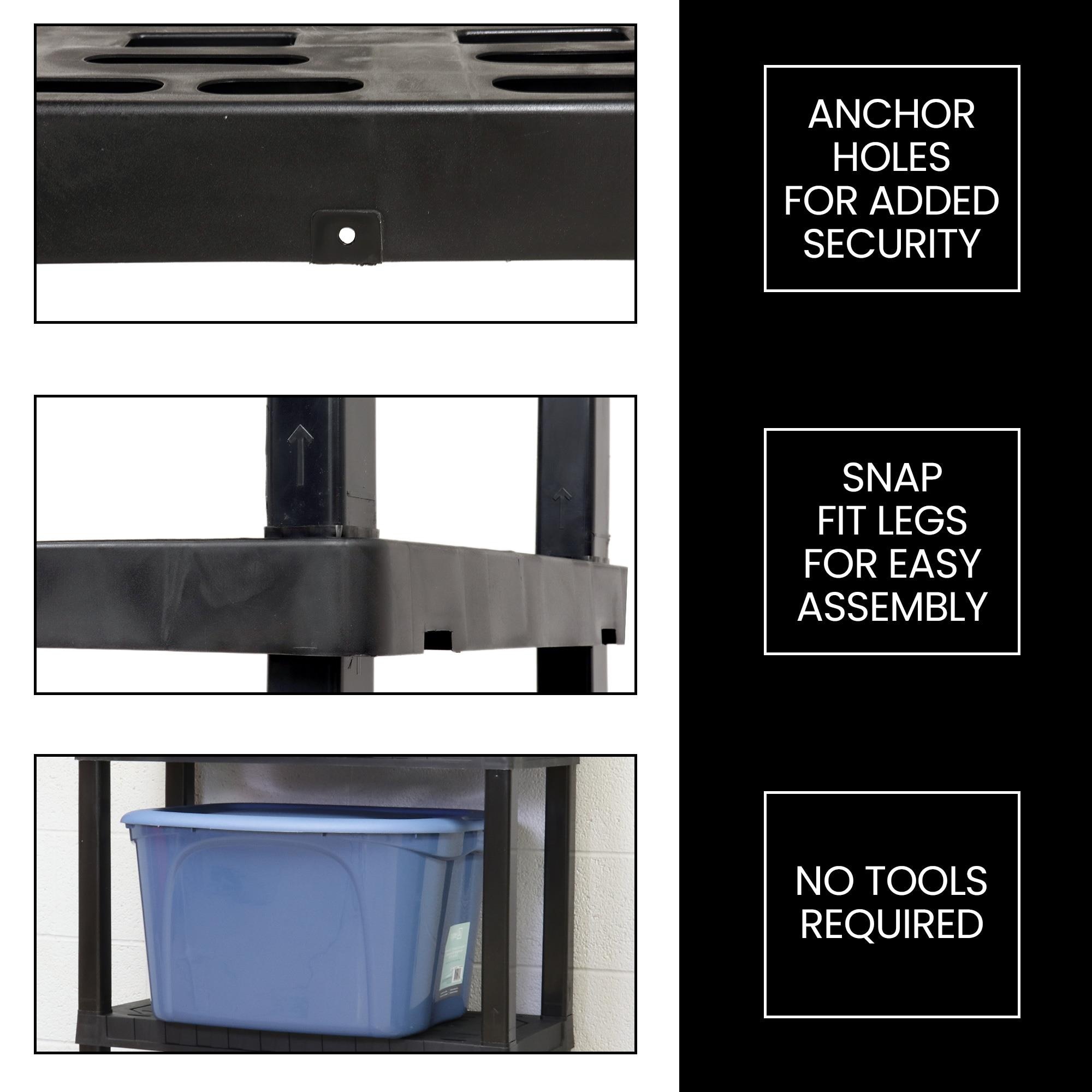 Oskar OK5S3618B Free-Standing-Shelving - View #5
