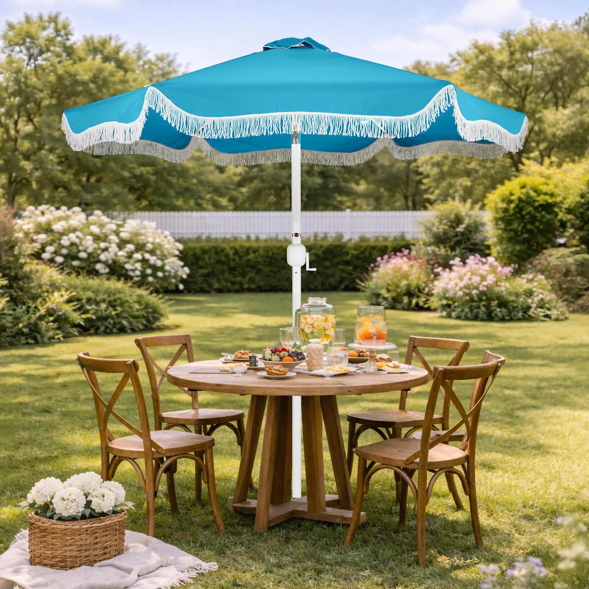 best choice products patio umbrella 9 9' Market Umbrella, Cast Silver home is part of our curated collection featuring exclusive deals Best Choice Products 9ft Patio