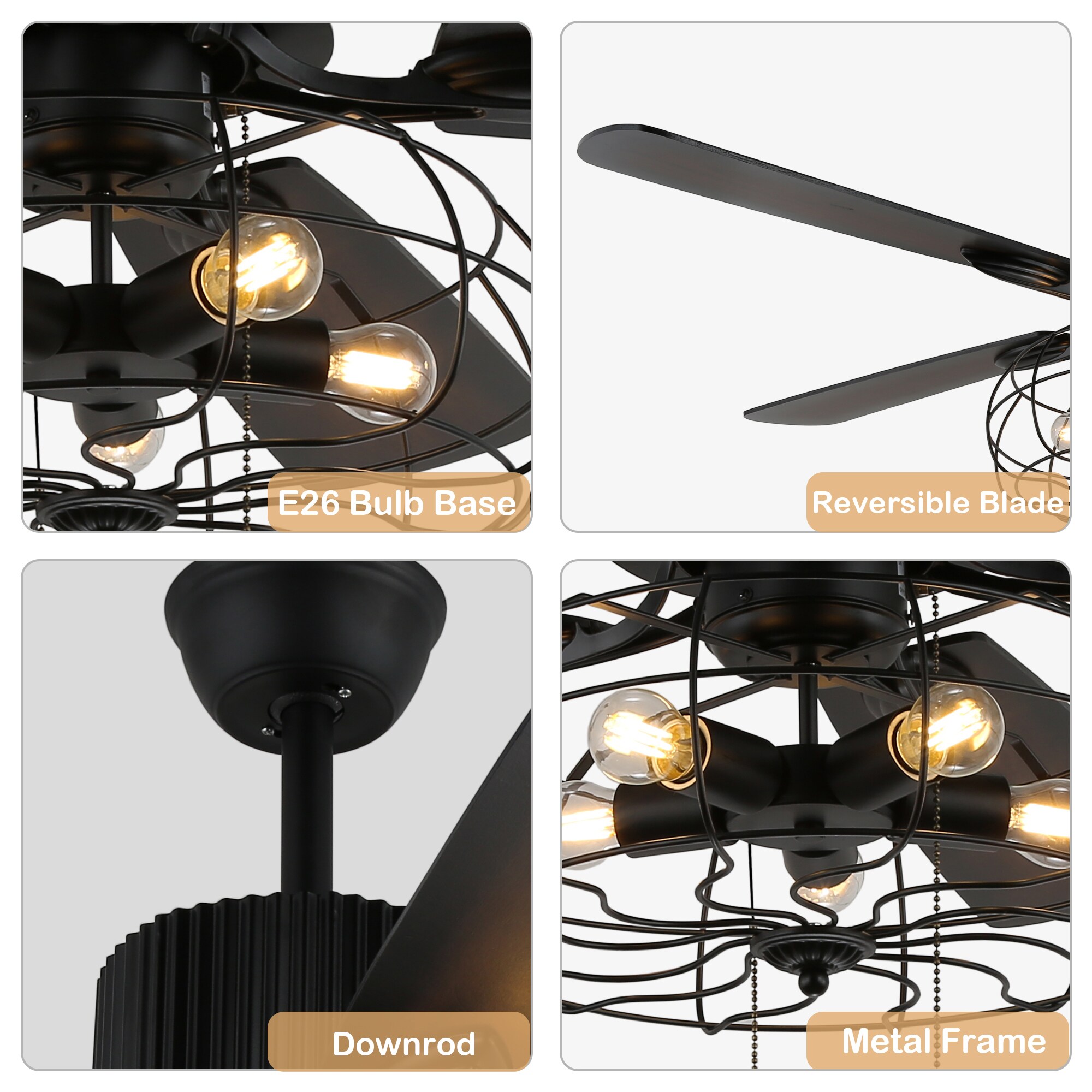 Cusp Barn BD2011-48 Ceiling-Fans - View #7
