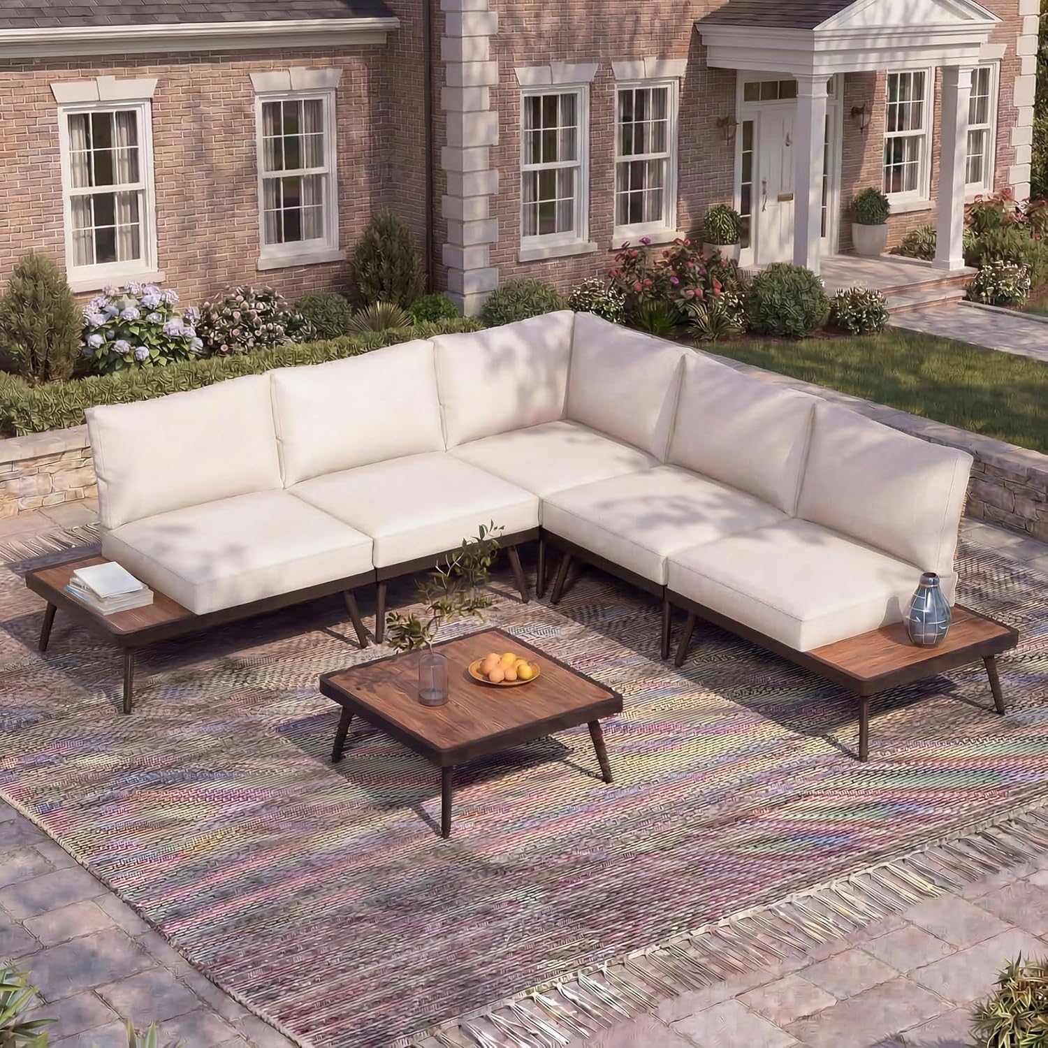 LAUSAINT HOME R-FTSS172-6PC-BG4 Patio-Conversation-Sets - View #2