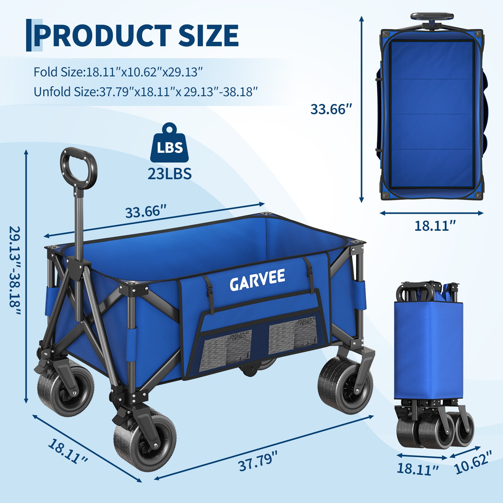 GarveeLife 602T8BMSAQ6F4G43 Yard-Carts - View #6