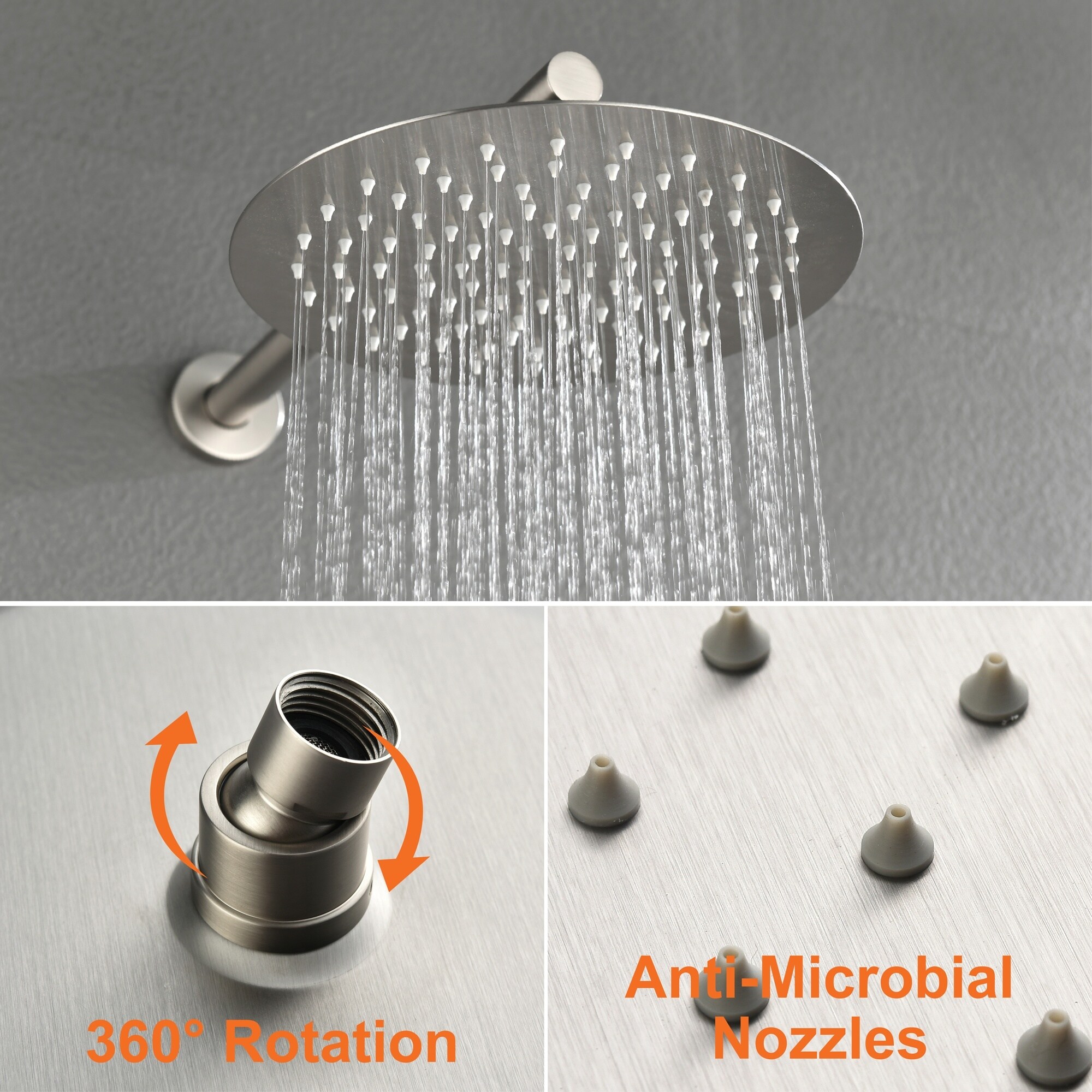 Boyel Living BL88054BN-10 Showerhead-Bar-Panels - View #8