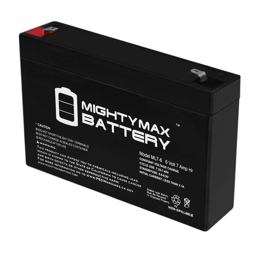 Mighty Max Battery 6v 7ah Sla Battery Replacement For Neata Nt6 7 Rechargeable Sealed Lead Acid 7544