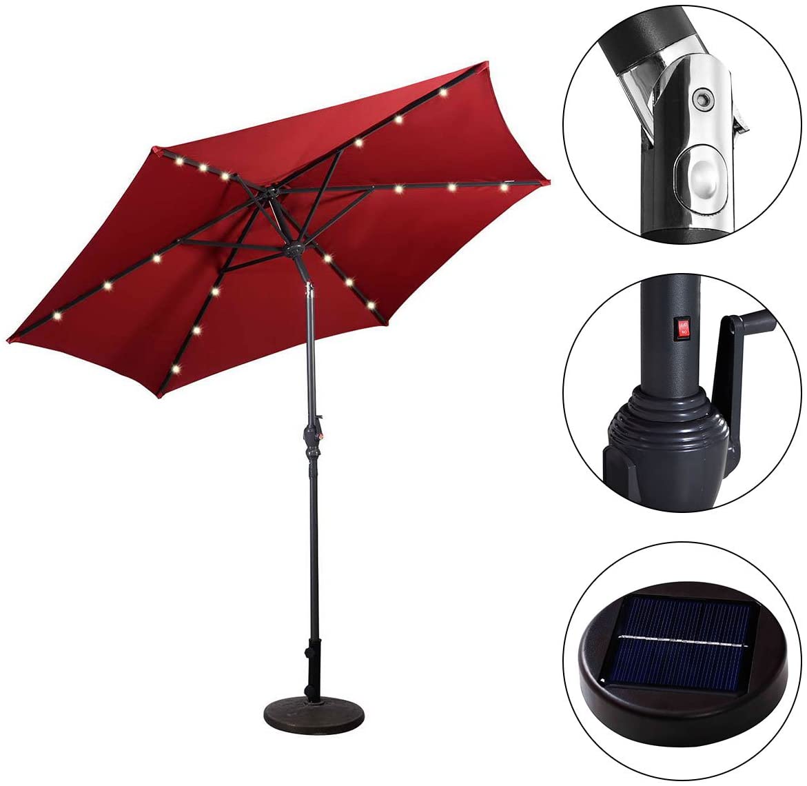 Costway OP2804BUG Umbrellas-2 - View #4