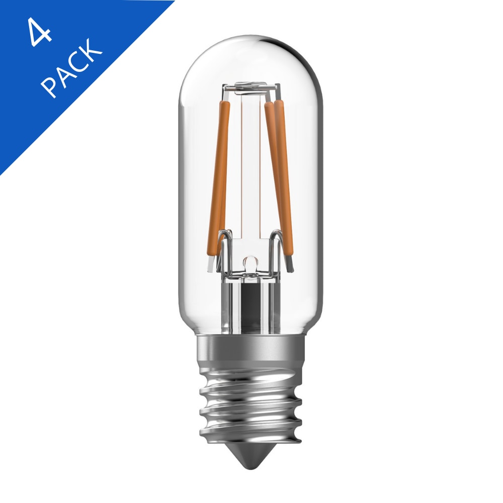 eetbaar Trots Chromatisch GE Specialty LED 25-Watt EQ 3-in T8 Soft White Appliance LED Bulb (4-Pack)  at Lowes.com