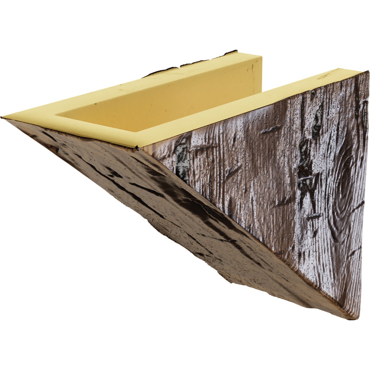 Ekena Millwork MANUHH06X08X48BKZD Mantel-Shelves - View #6