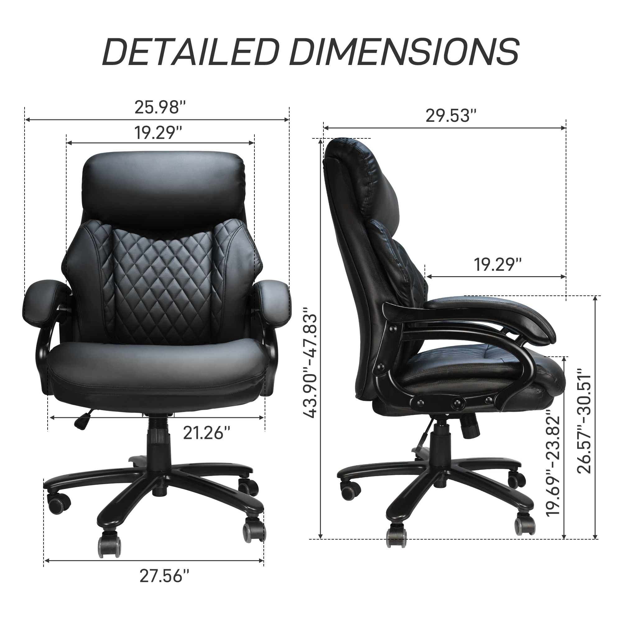 Sumyeg AL-W60625550 Office-Chairs - View #5