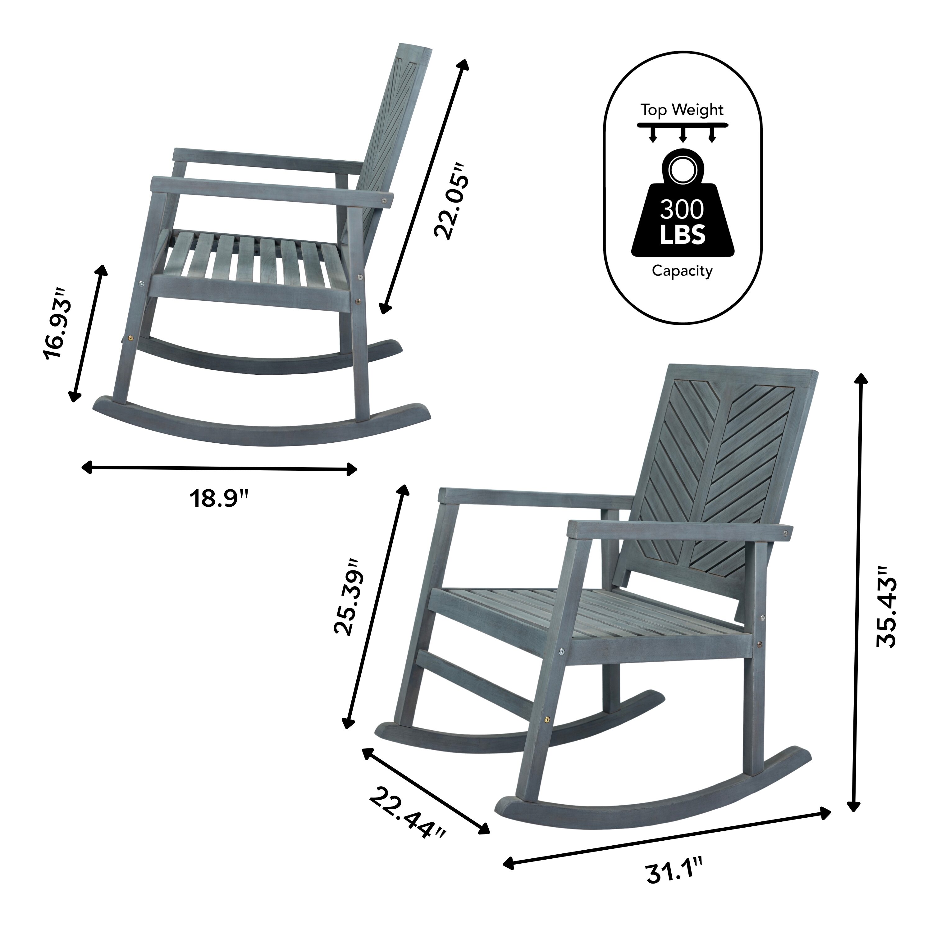 JONATHAN  Y RCK100B Patio-Chairs - View #9