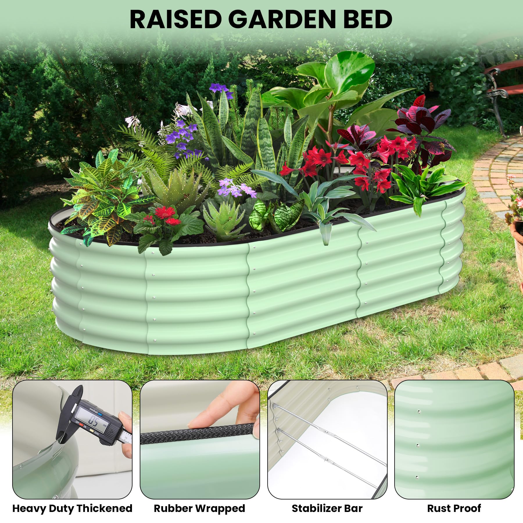 IdealHouse CO-LJ2N5Y81SKRU Raised-Planter-Boxes - View #8