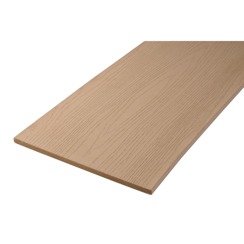 TimberTech ADCR5117512BS Harvest 1/2-in x 12-in x 12-ft Composite Brownstone Fascia deck board