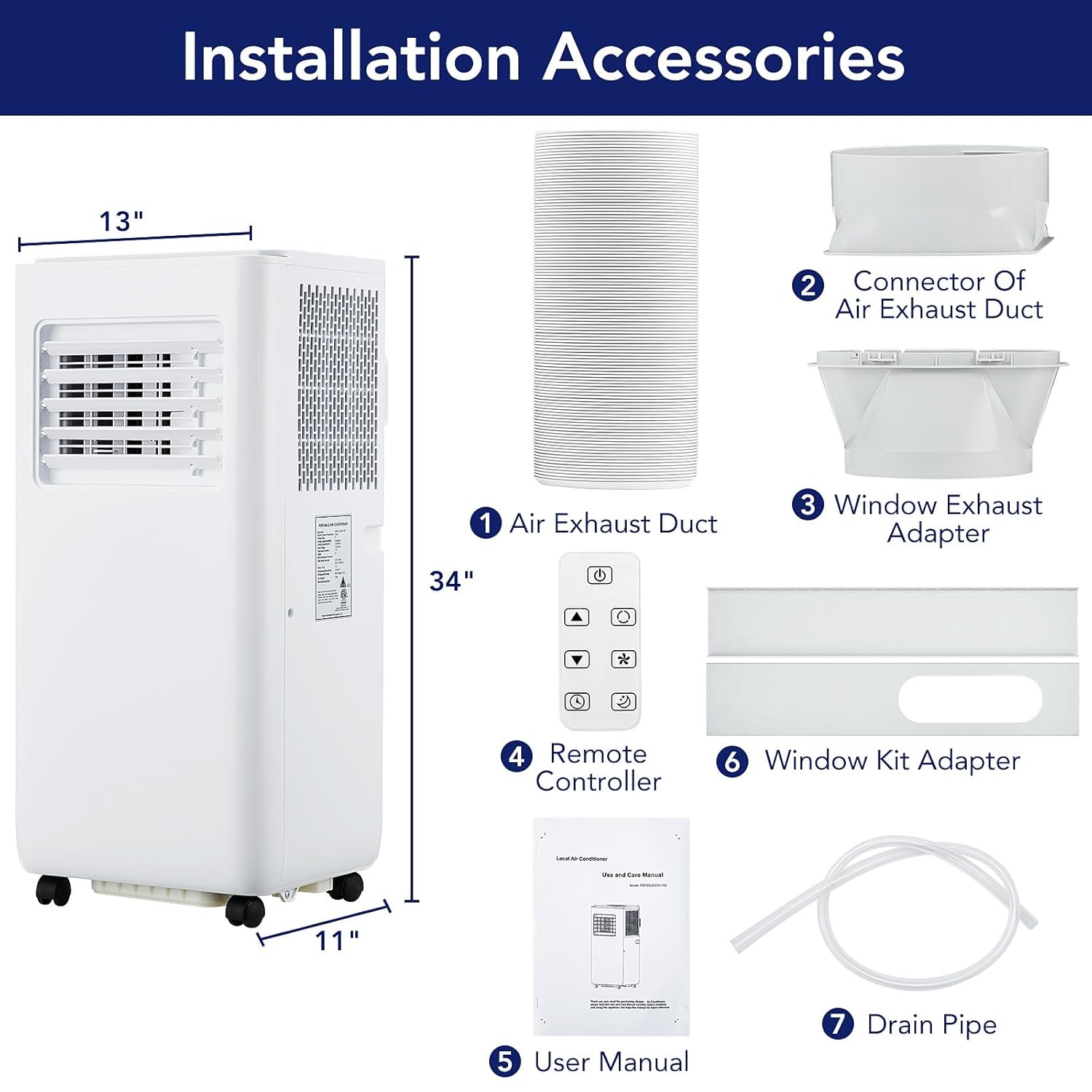 Qeetex BBJ-PHO10GGEBCX Portable-Air-Conditioners - View #2