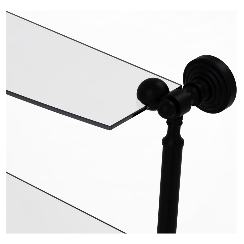 Allied Brass WP-34TB/24-BKM Bathroom-Shelves - View #2