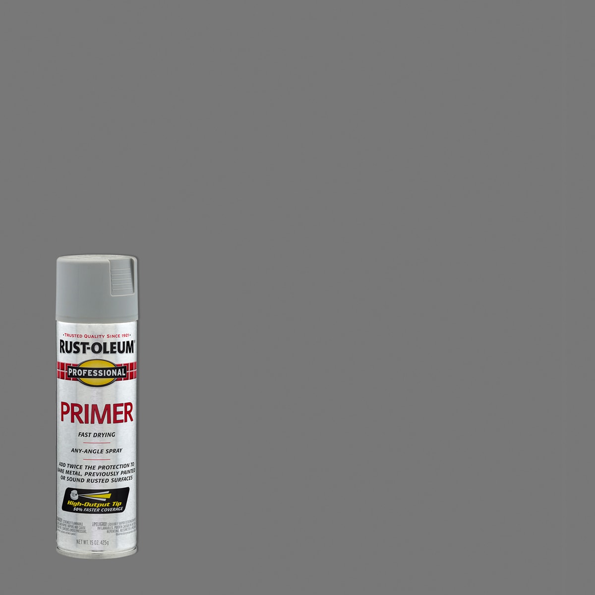 Rust-Oleum Professional Flat Gray Spray Primer (NET WT. 15-oz) at