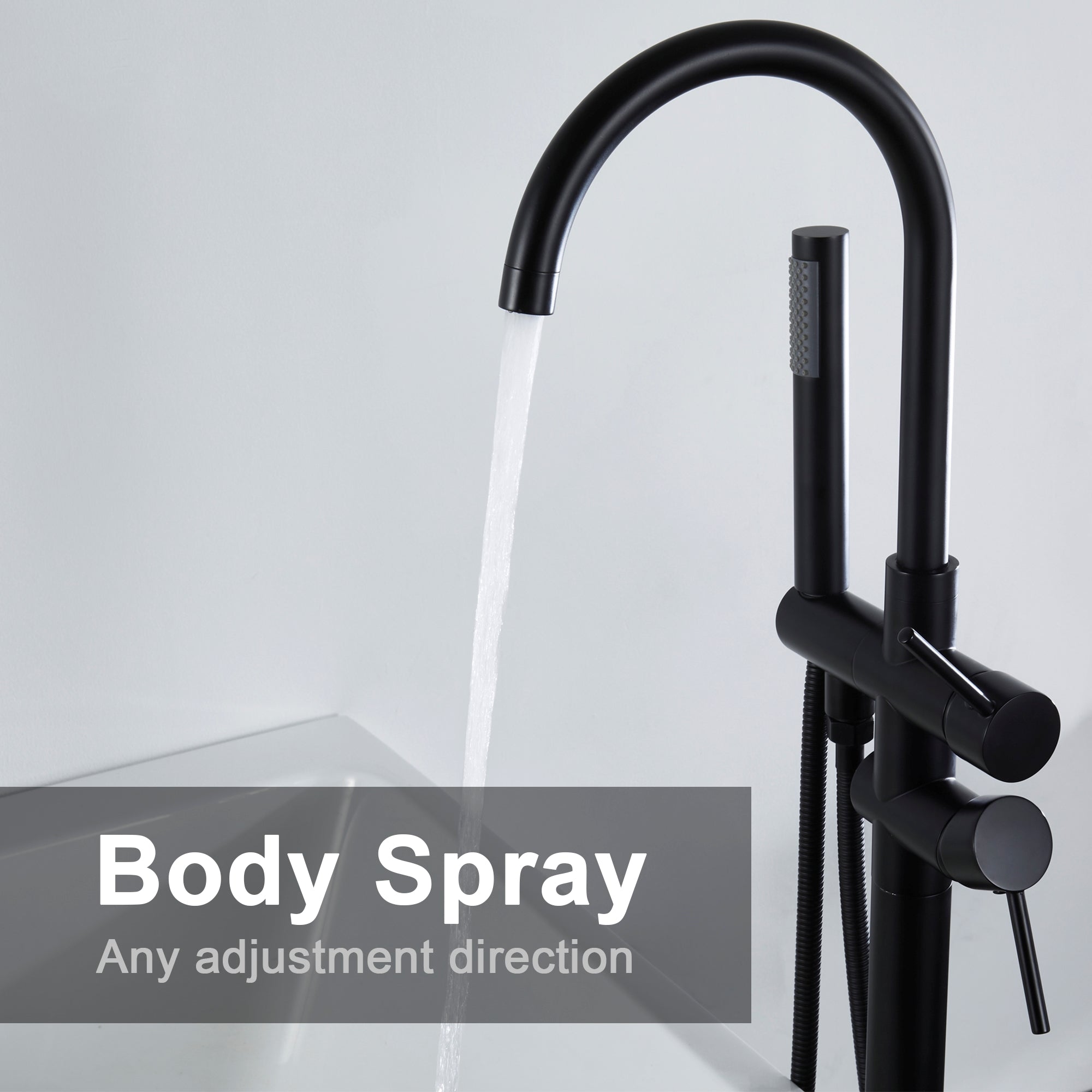 Boyel Living BL06-MB Roman-Tub-Faucets - View #8