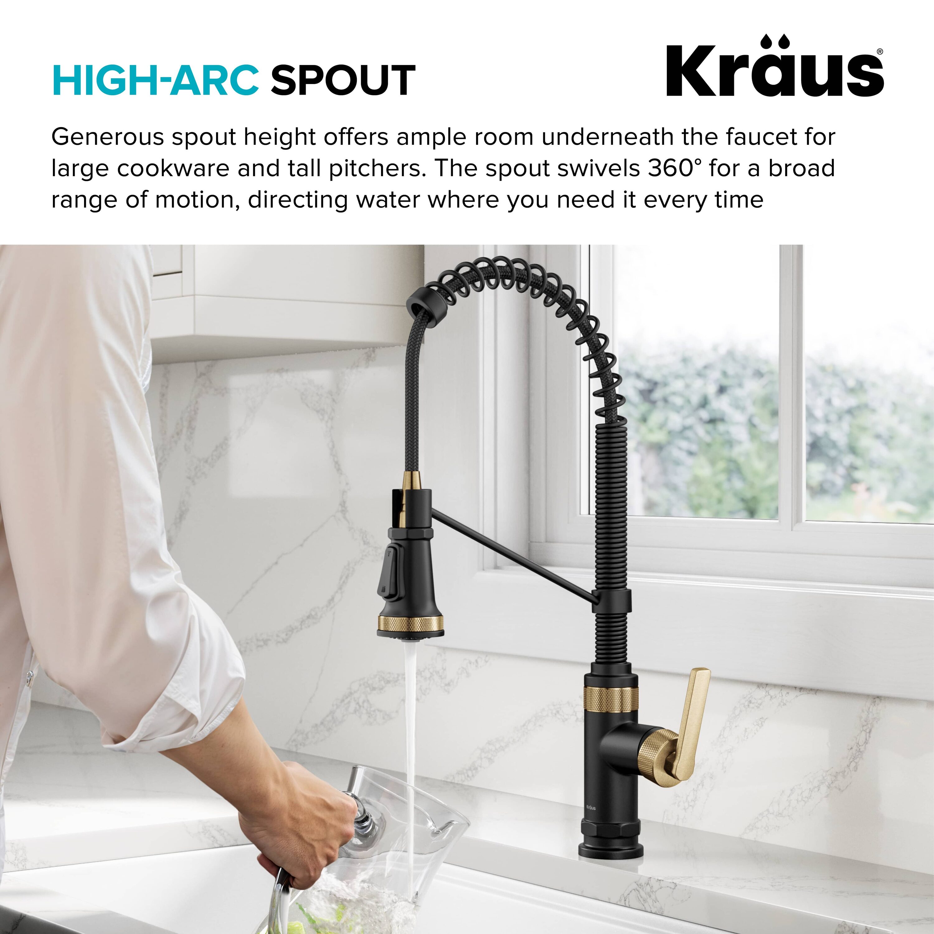 Kraus KPF-4110BBMB Kitchen-Faucets - View #8