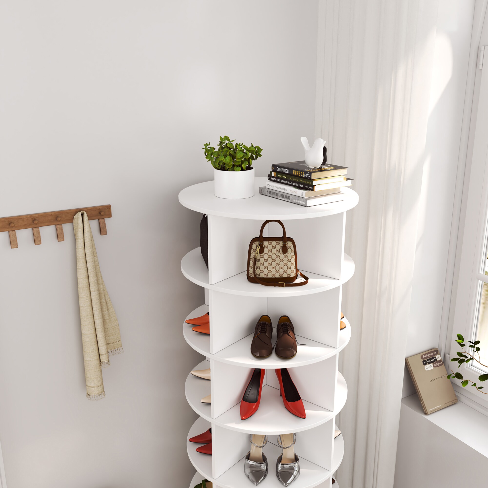 SINOFURN SYC080005WT Shoe-Racks - View #7