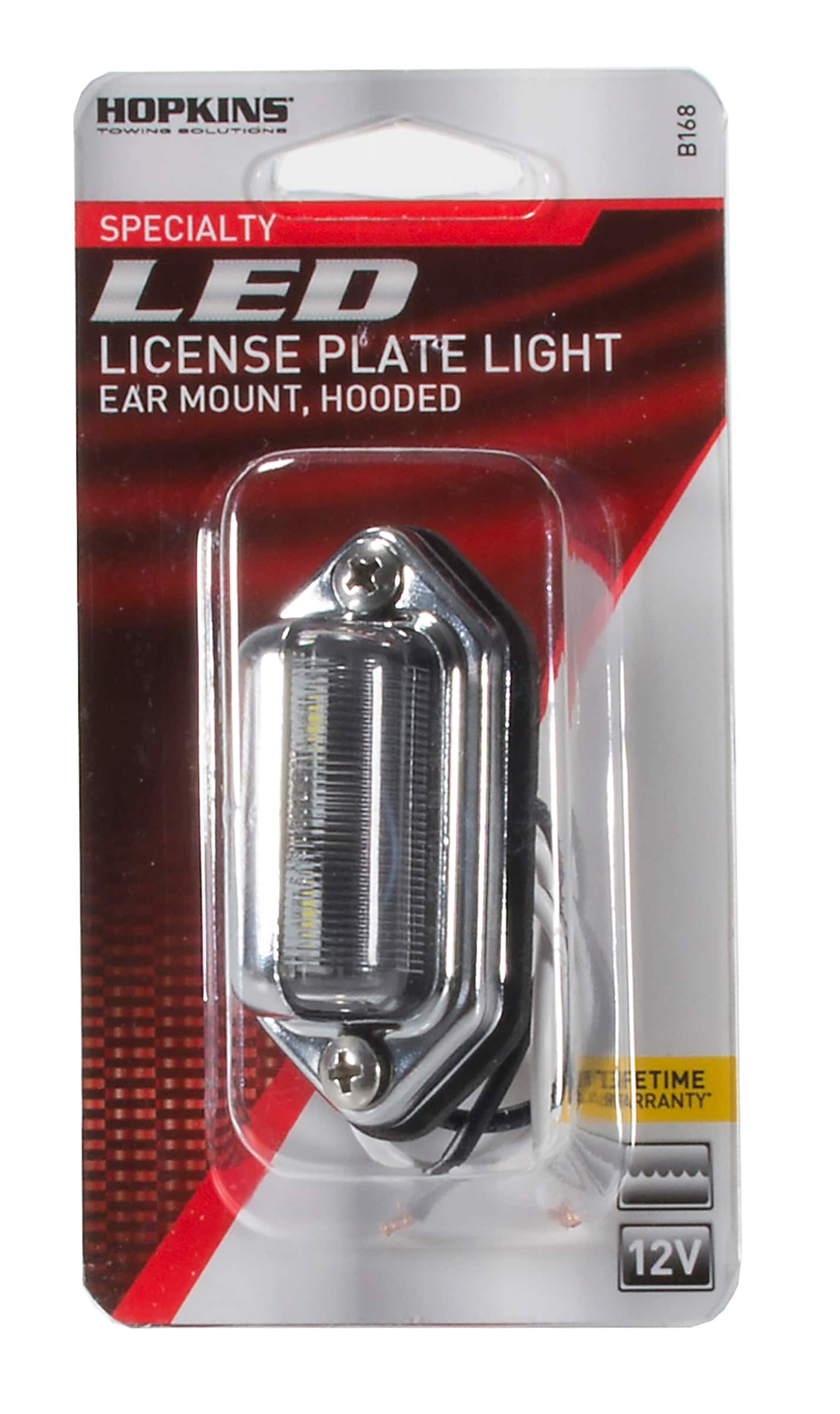 Hopkins Surface Mount Chrome Trailer Light for RVs and Mobile Homes -  Maintenance Free, Chrome Plated Steel Housing at