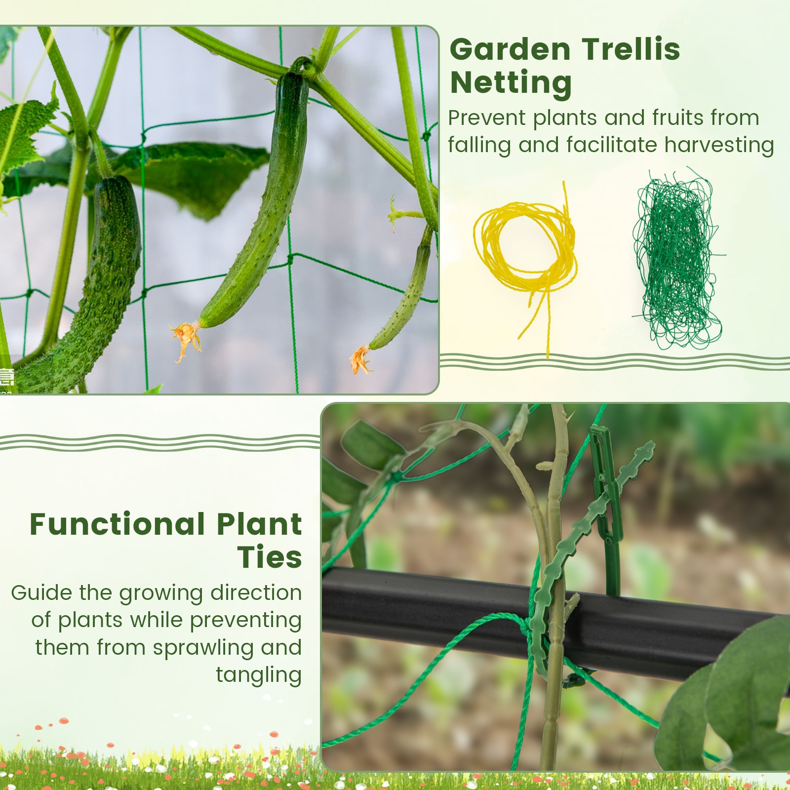  YSGT416672BK Garden-Trellis - View #2