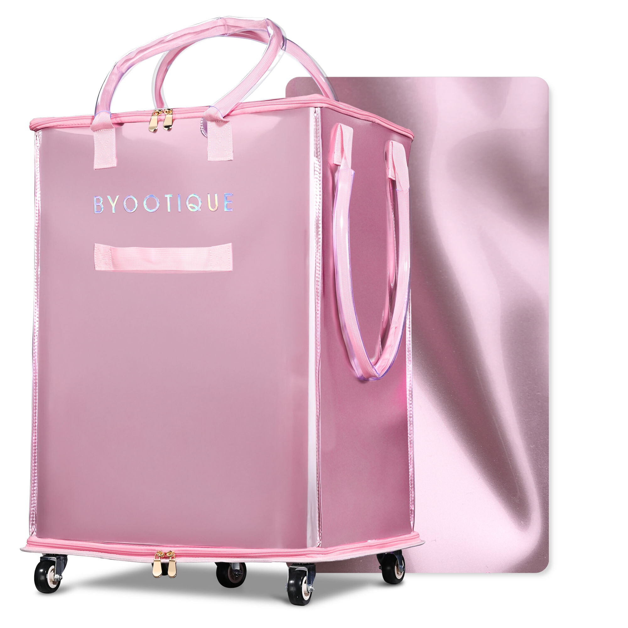 Yescom BYOOTIQUE 145L XLarge Tote Bag on 5 Wheels 3 Carrying Ways