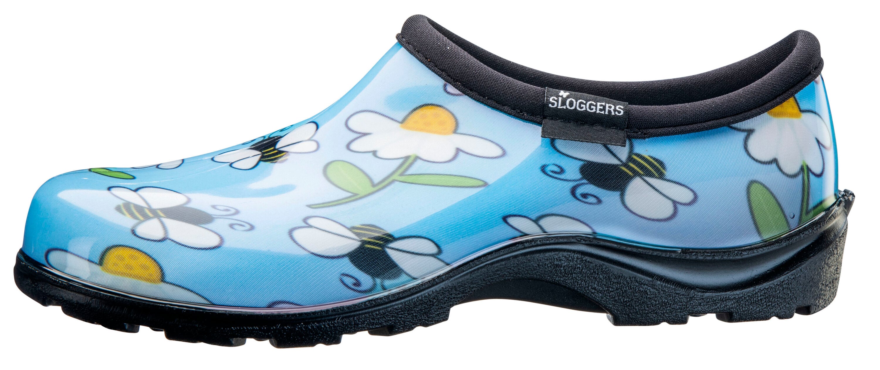 Sloggers Women s Bee Print Blue Waterproof Shoes Size 8 Medium in the Footwear department at Lowes