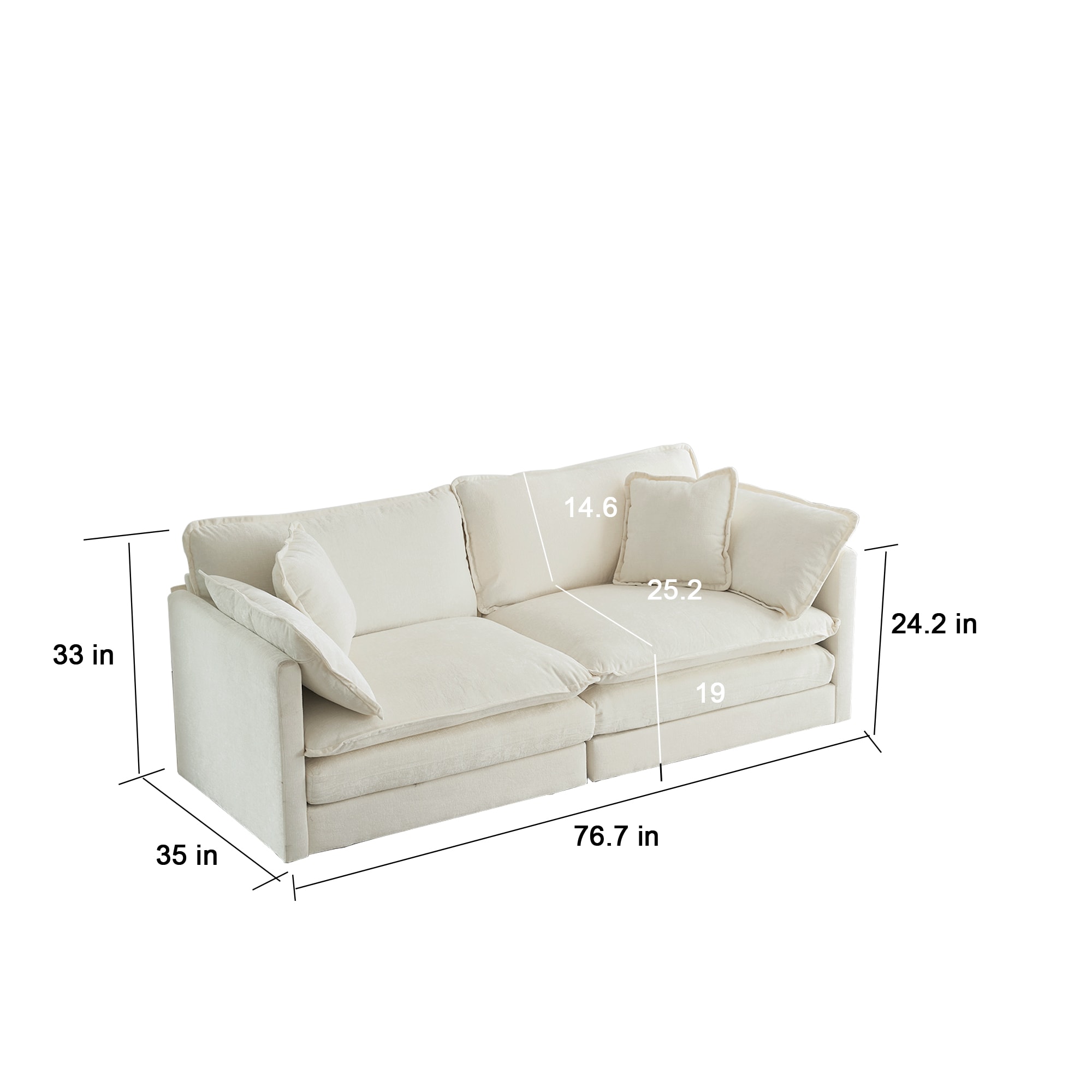Bybafun YC5200076 Sofas-Loveseats - View #3