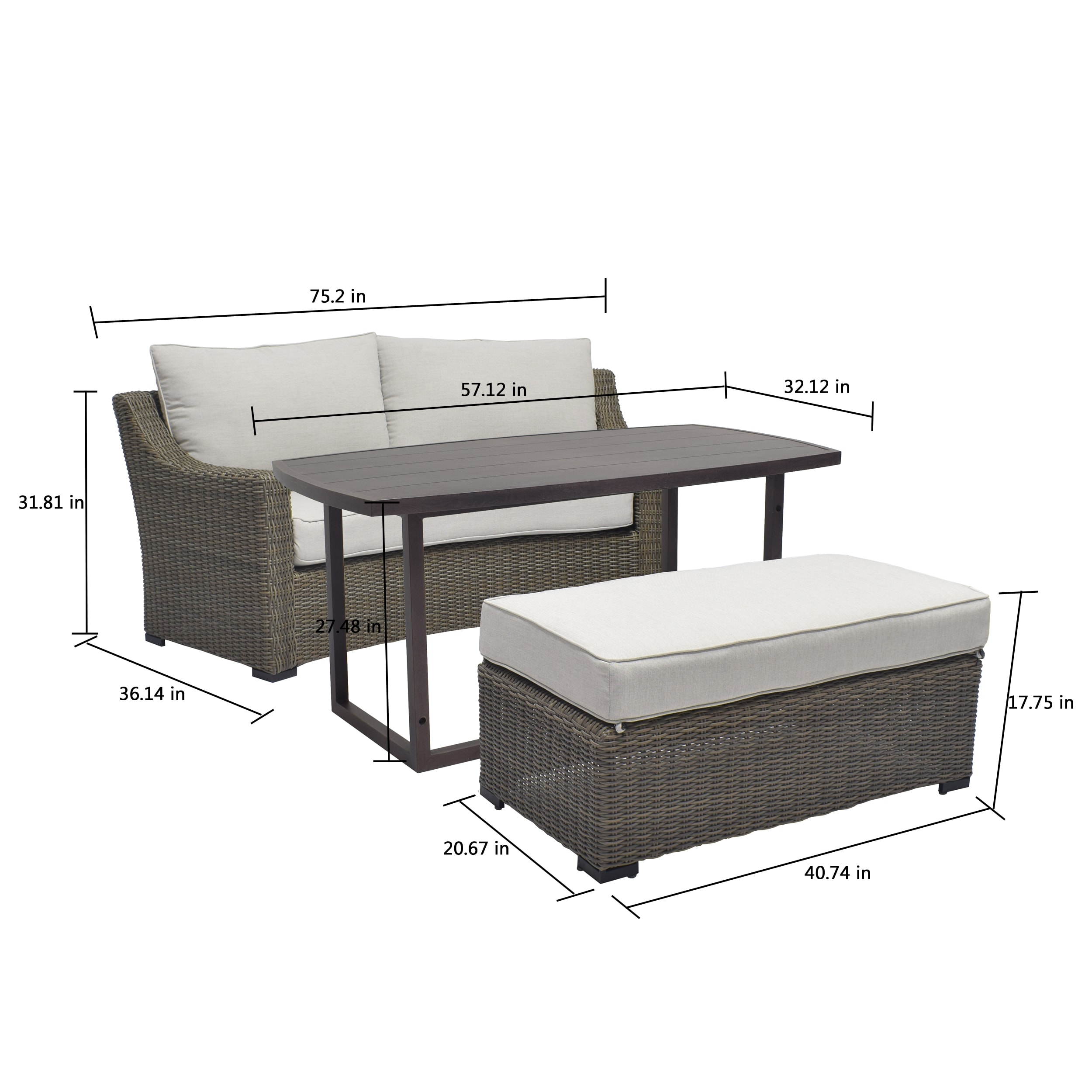 allen + roth LG-21051-3PC Patio-Conversation-Sets - View #26