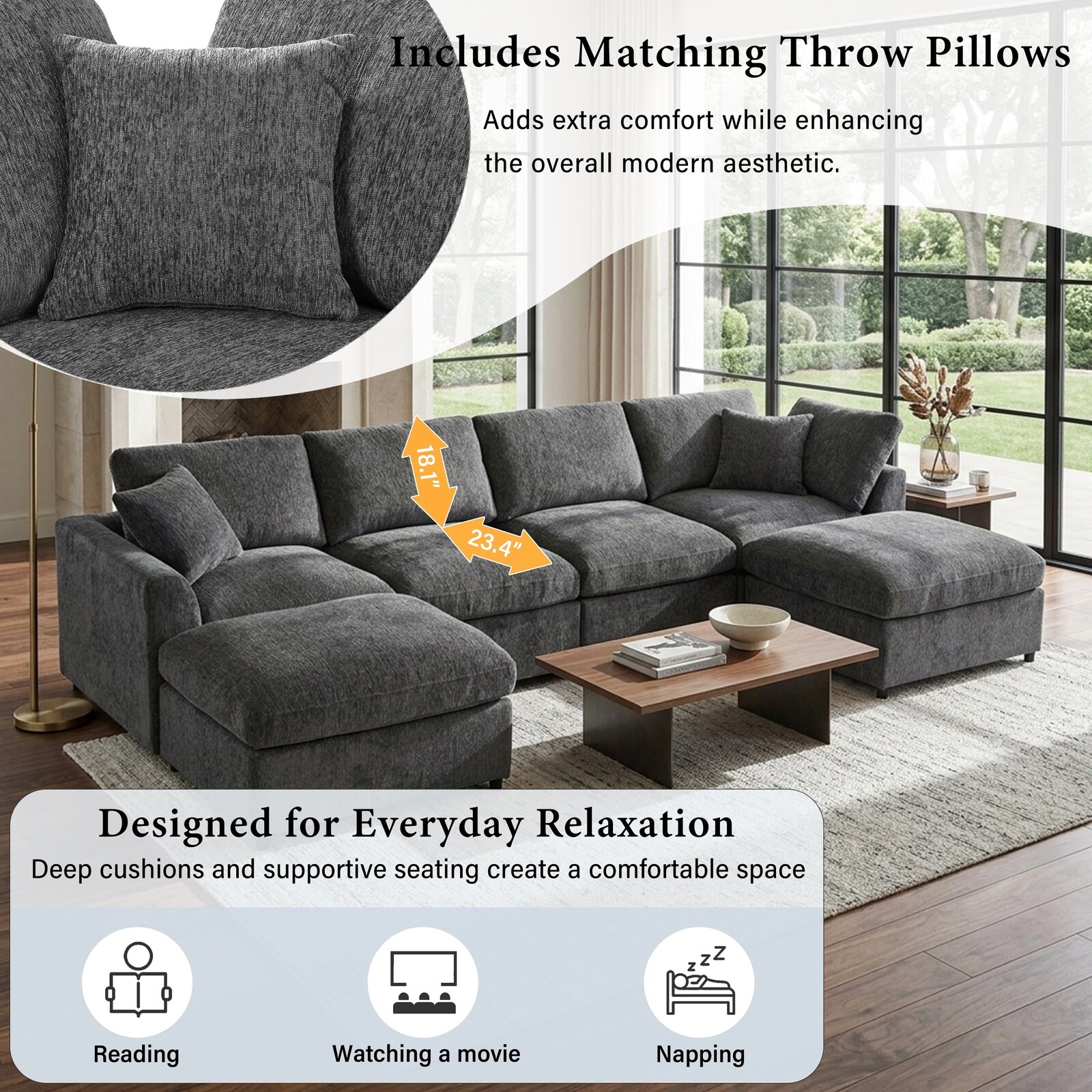 Horizons Prime LJW107945 Sofas-Loveseats - View #4