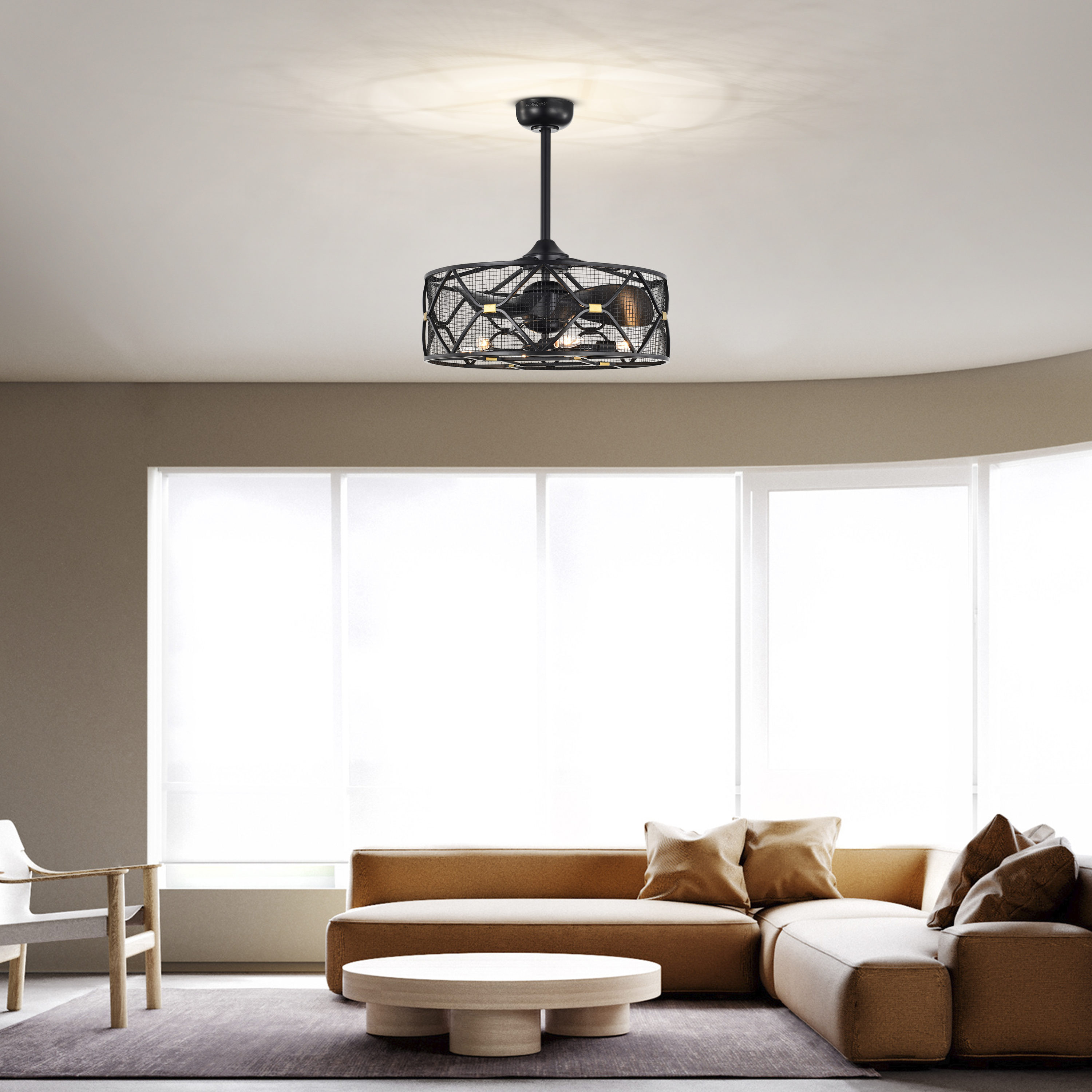 Home Accessories Inc DW01W06BG Ceiling-Fans - View #5