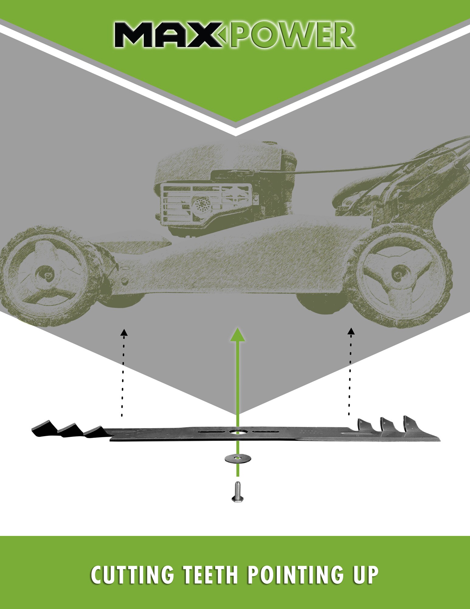 MaxPower 331387XB Ope-Mower-Blades - View #8